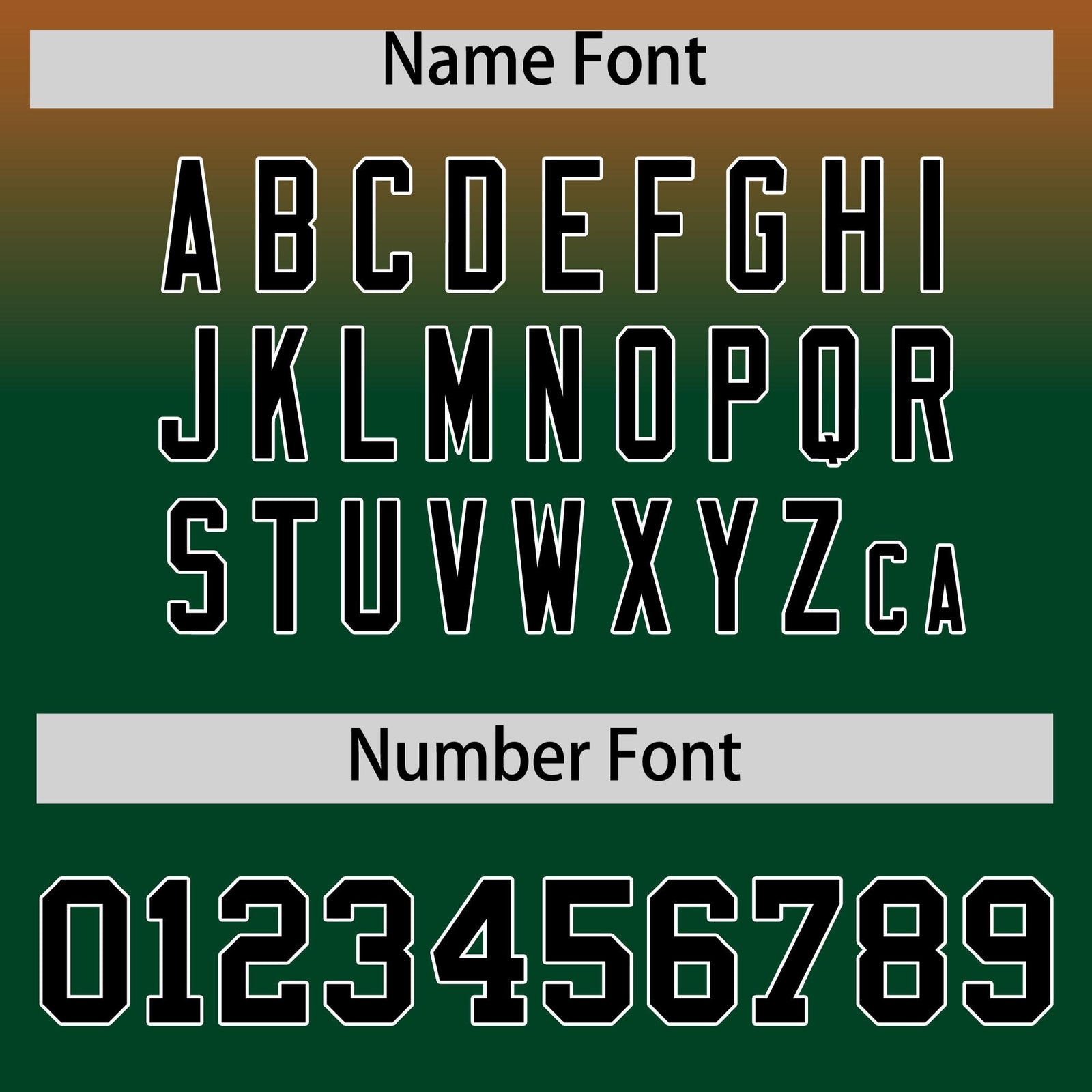 Custom Orange Green Full-Snap Varsity Personalization Gradient Fashion Letterman Jacket