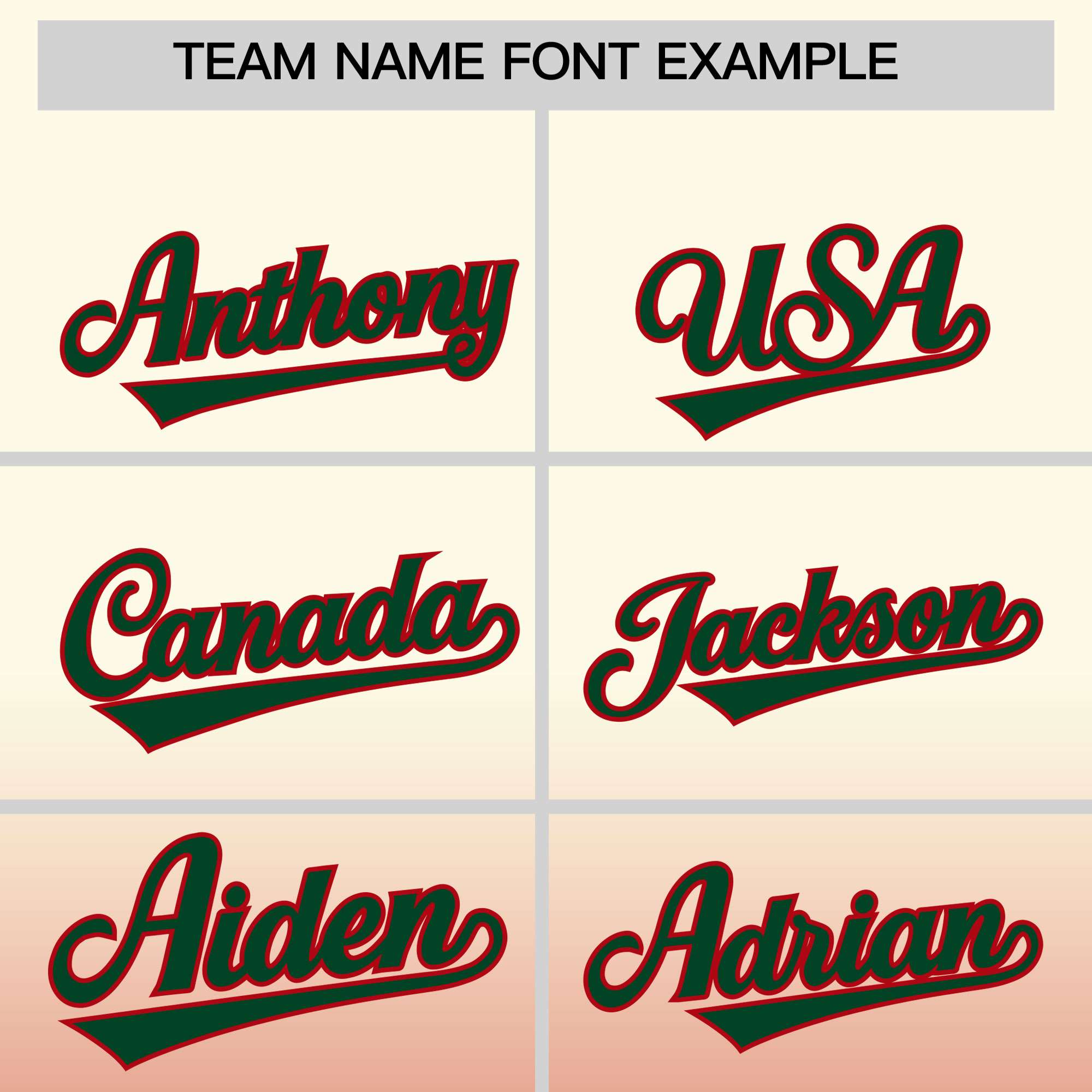 Custom Cream Red Full-Snap Varsity Personalization Gradient Fashion Letterman Jacket| KXKSHOP