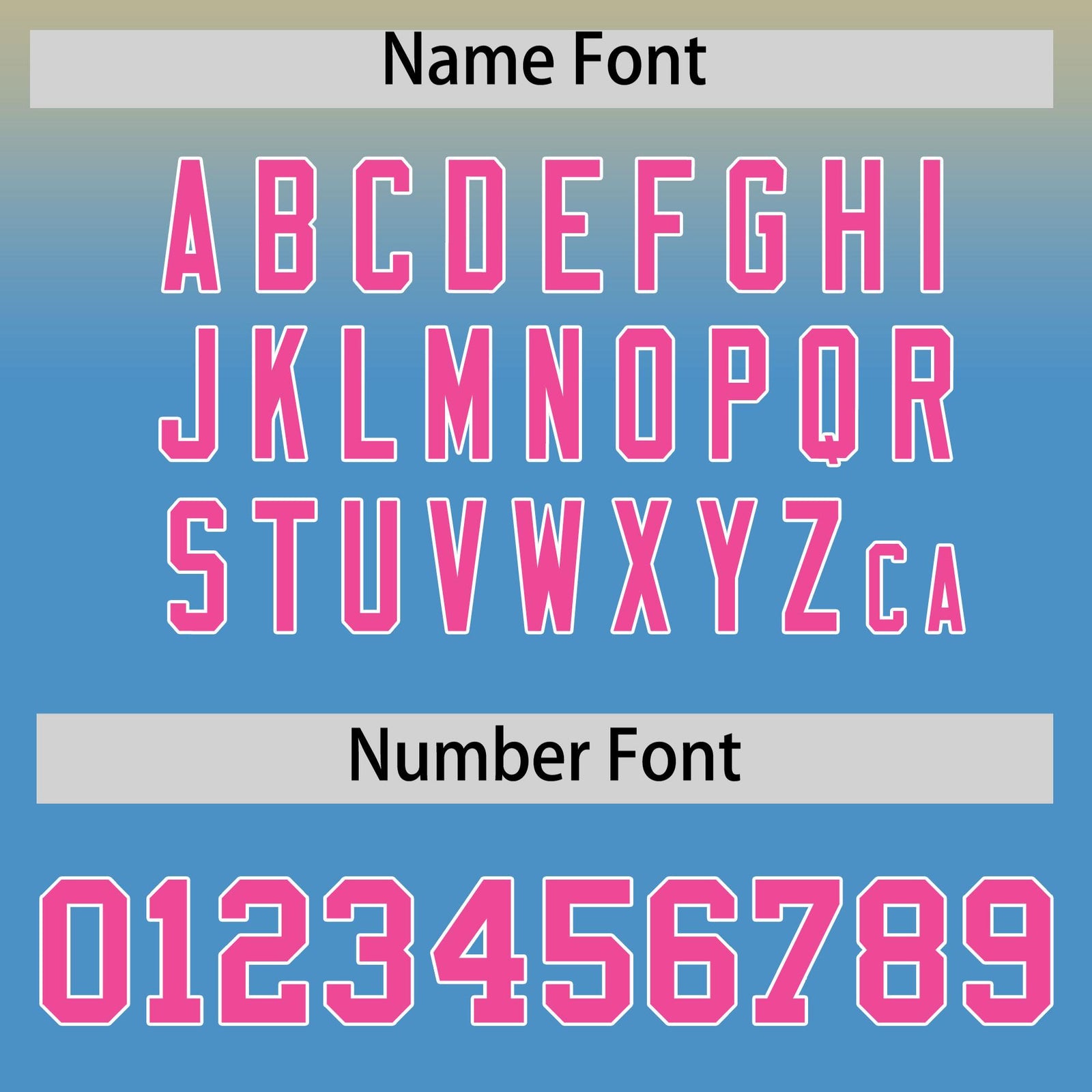 Custom Khaki Light blue Full-Snap Varsity Personalization Gradient Fashion Letterman Jacket