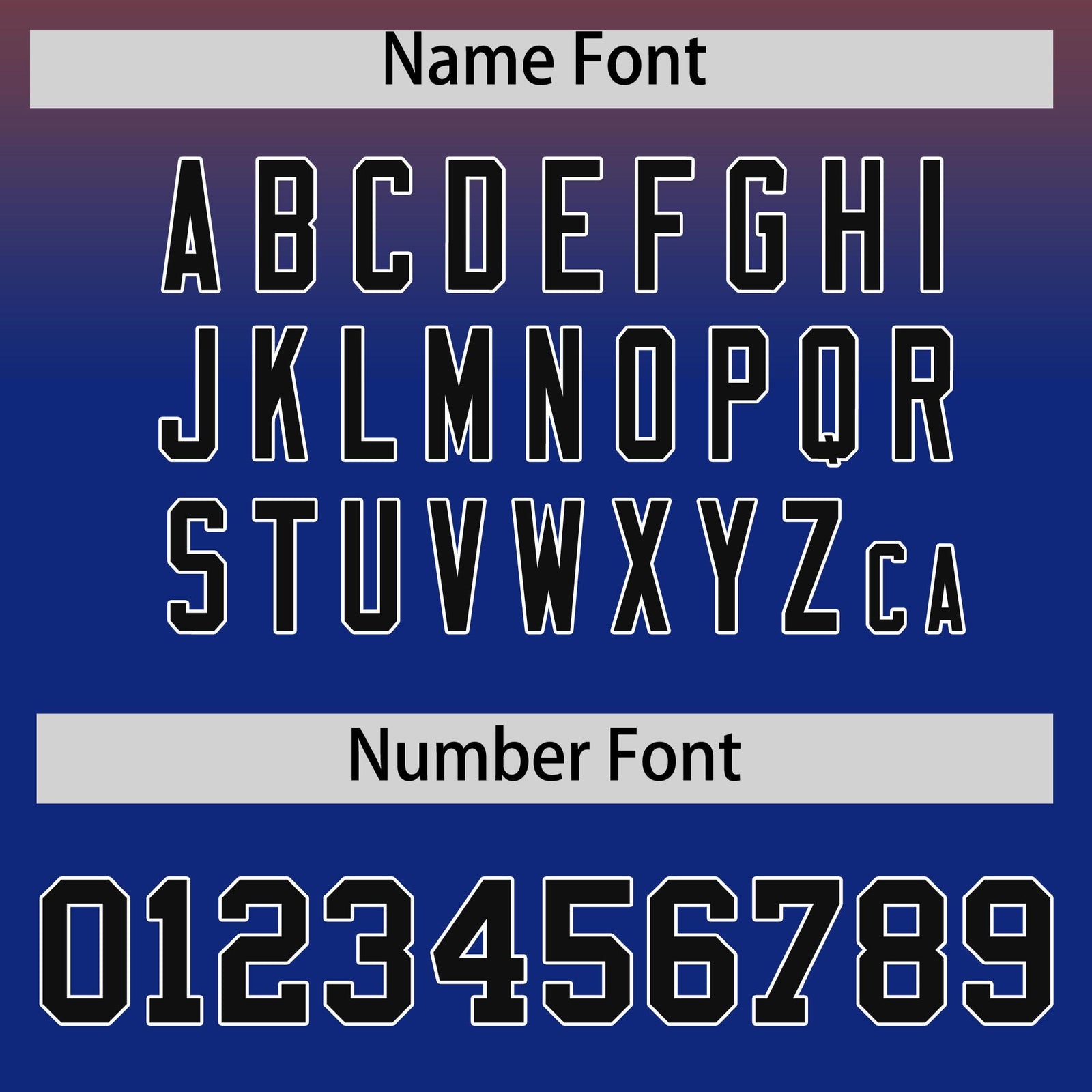 Custom Dark Orange Royal Blue Full-Snap Varsity Personalization Gradient Fashion Letterman Jacket