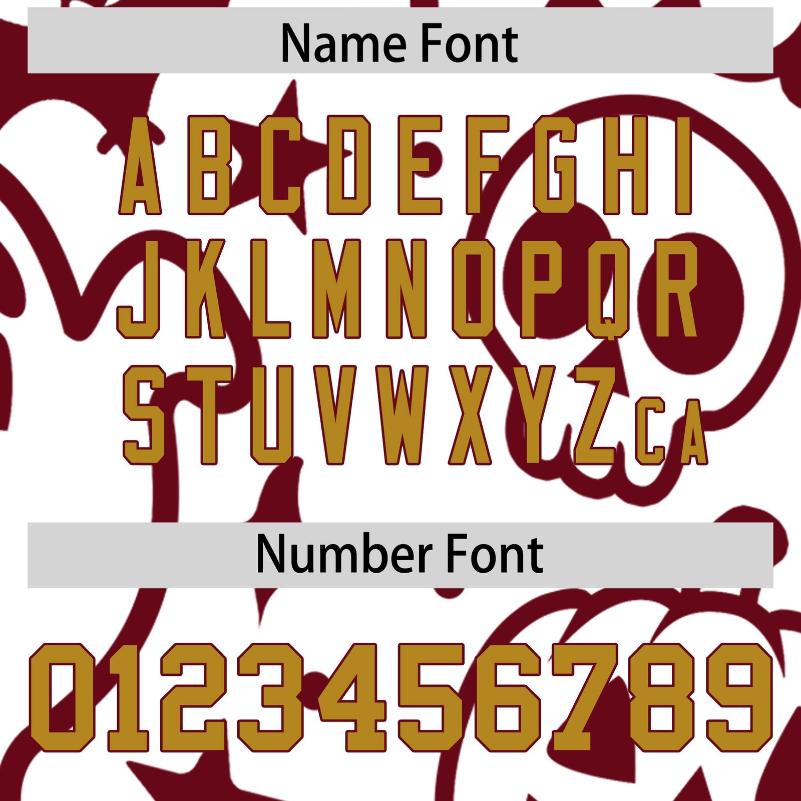 Custom White Crimson Old Gold Bats Pumpkins Ghost Patterns Halloween Letterman Jacket | Custom Letterman Jacket,Add Name and Numbern,Sublimation Printed & Stitched,Perfect for Parties | KXKSHOP