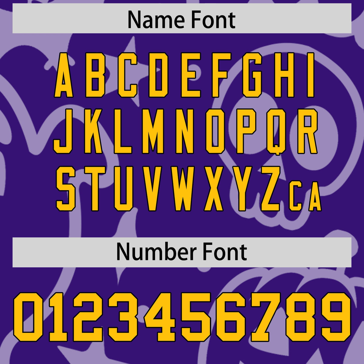 Custom Yellow Purple Gold Bats Pumpkins Ghost Patterns Halloween Letterman Jacket | Custom Letterman Jacket,Add Name and Numbern,Sublimation Printed & Stitched,Perfect for Parties | KXKSHOP