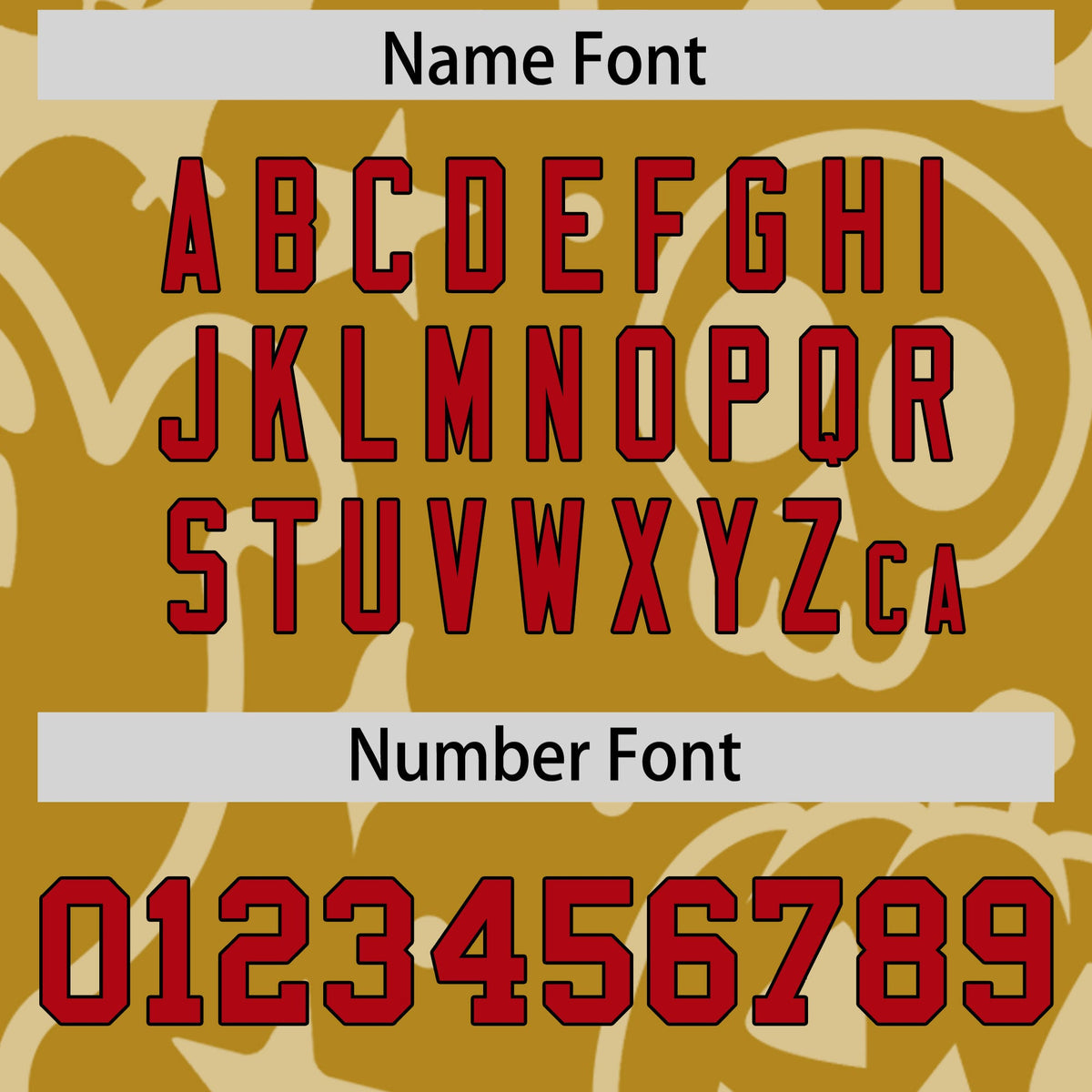 Custom Old Gold Black Red Bats Pumpkins Ghost Patterns Halloween Letterman Jacket | Custom Letterman Jacket,Add Name and Numbern,Sublimation Printed &amp; Stitched,Perfect for Parties | KXKSHOP