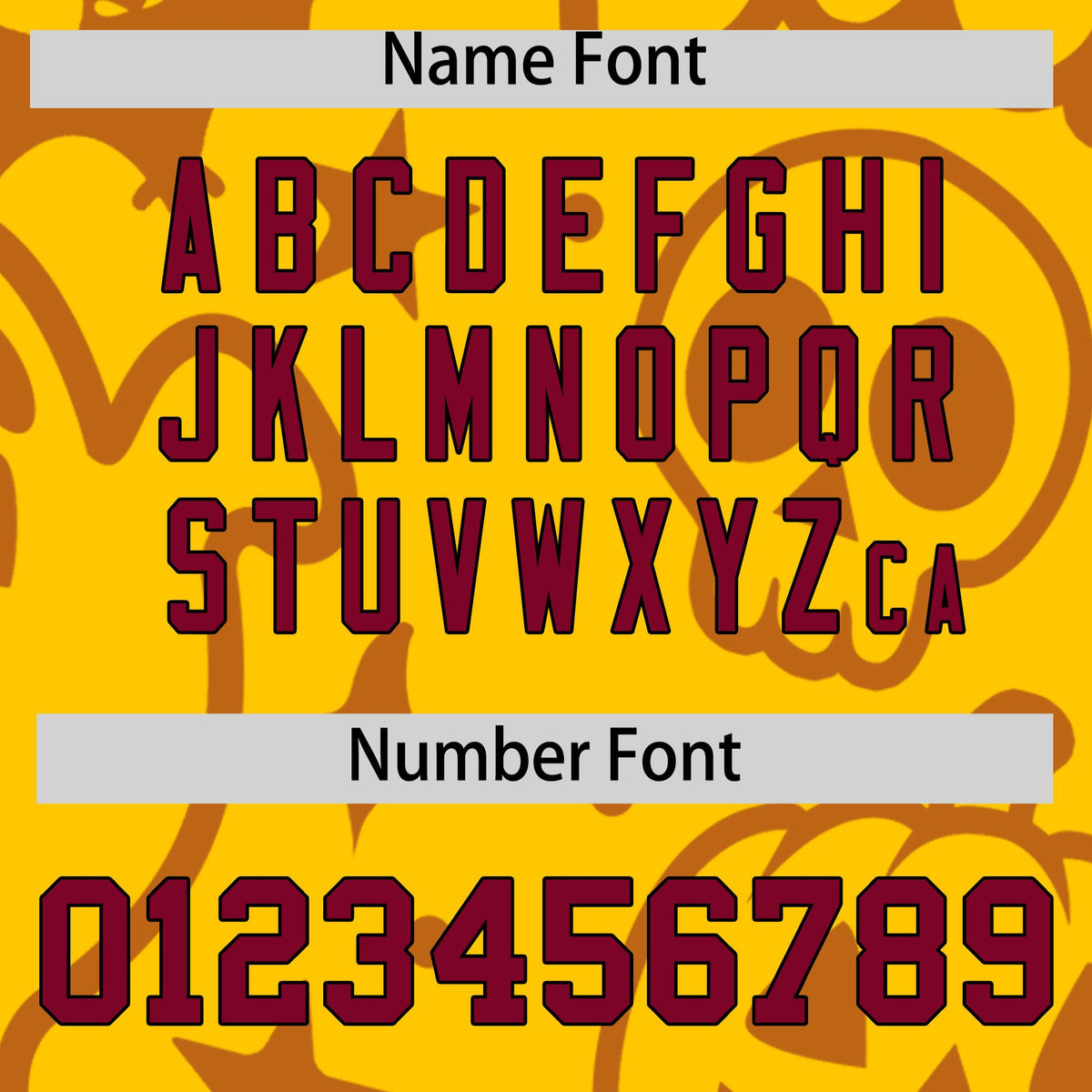 Custom Crimson Gold Yellow Bats Pumpkins Ghost Patterns Halloween Letterman Jacket | Custom Letterman Jacket,Add Name and Numbern,Sublimation Printed & Stitched,Perfect for Parties | KXKSHOP