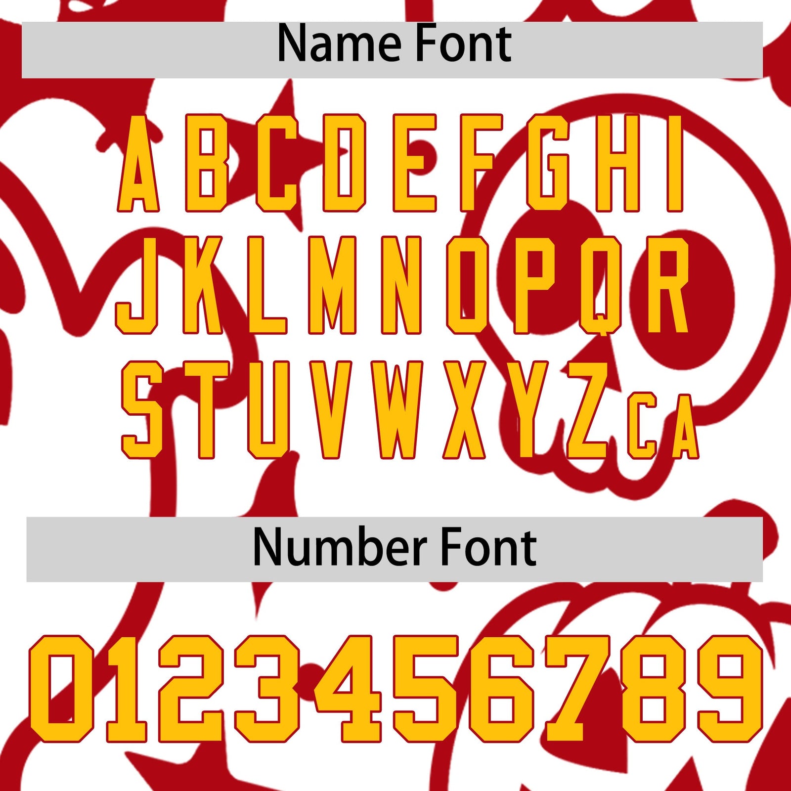 Custom White Red Gold Bats Pumpkins Ghost Patterns Halloween Letterman Jacket | Custom Letterman Jacket,Add Name and Numbern,Sublimation Printed & Stitched,Perfect for Parties | KXKSHOP