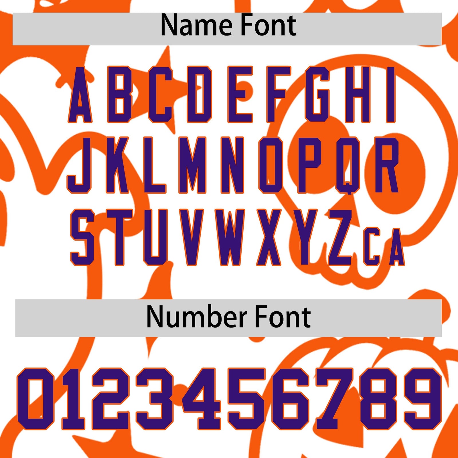 Custom White Orange Purple Bats Pumpkins Ghost Patterns Halloween Letterman Jacket | Custom Letterman Jacket,Add Name and Numbern,Sublimation Printed & Stitched,Perfect for Parties | KXKSHOP