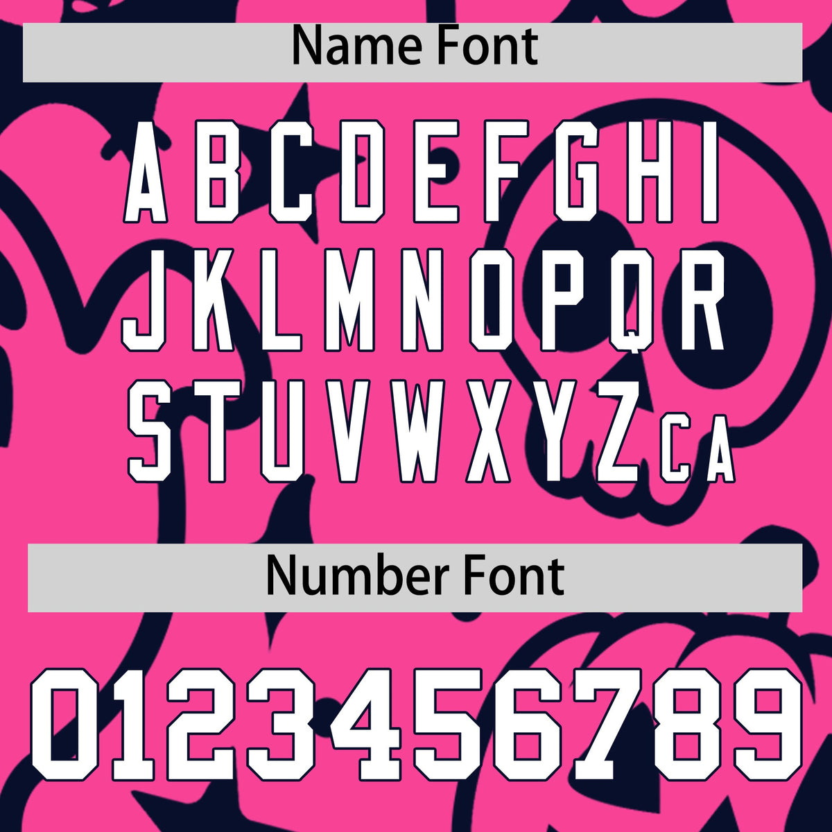 Custom Navy Pink White Bats Pumpkins Ghost Patterns Halloween Letterman Jacket | Custom Letterman Jacket,Add Name and Numbern,Sublimation Printed &amp; Stitched,Perfect for Parties | KXKSHOP