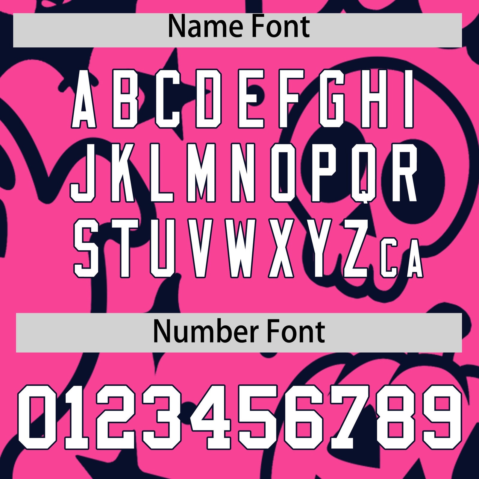 Custom Navy Pink White Bats Pumpkins Ghost Patterns Halloween Letterman Jacket | Custom Letterman Jacket,Add Name and Numbern,Sublimation Printed & Stitched,Perfect for Parties | KXKSHOP