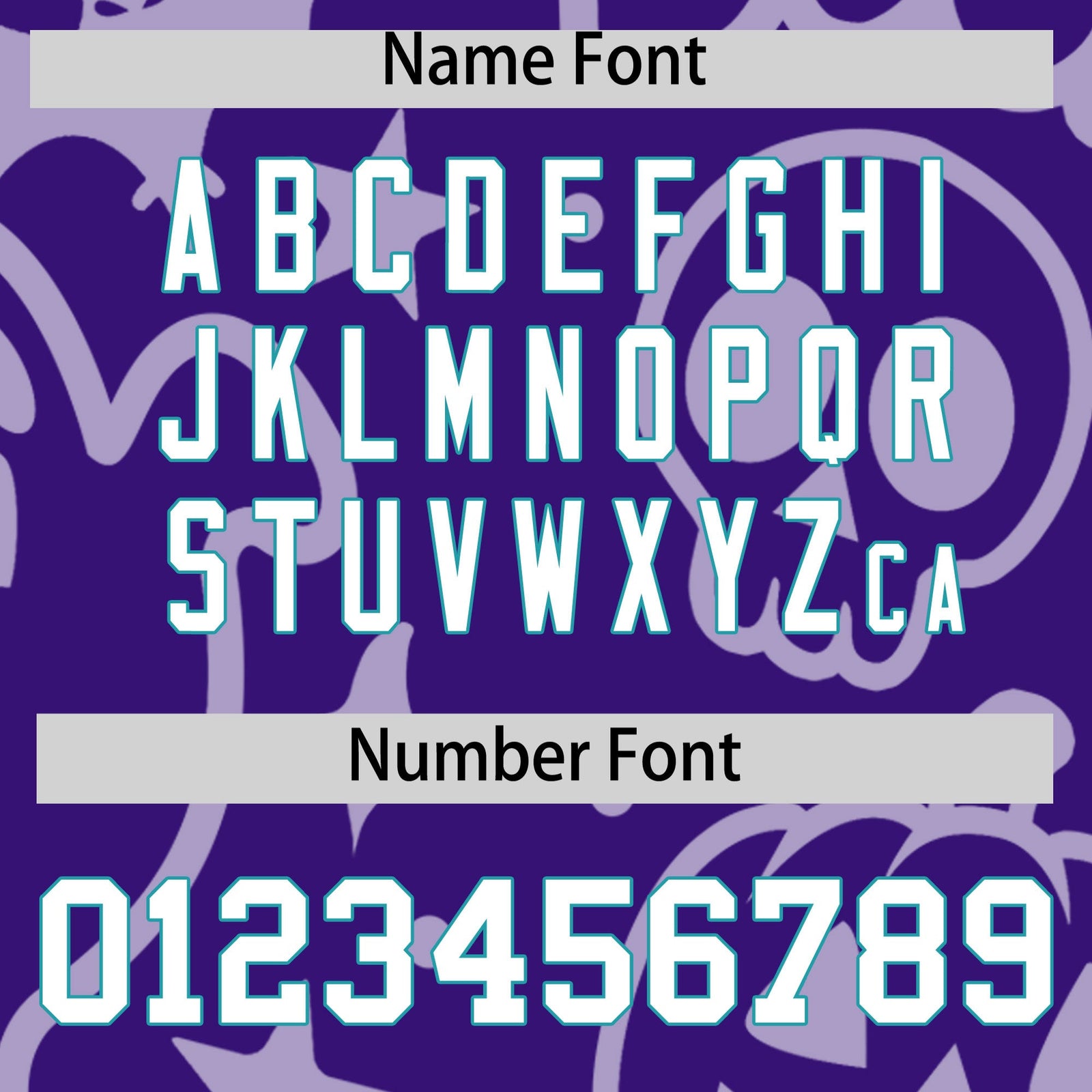 Custom Purple Aqua White Bats Pumpkins Ghost Patterns Halloween Letterman Jacket | Custom Letterman Jacket,Add Name and Numbern,Sublimation Printed & Stitched,Perfect for Parties | KXKSHOP