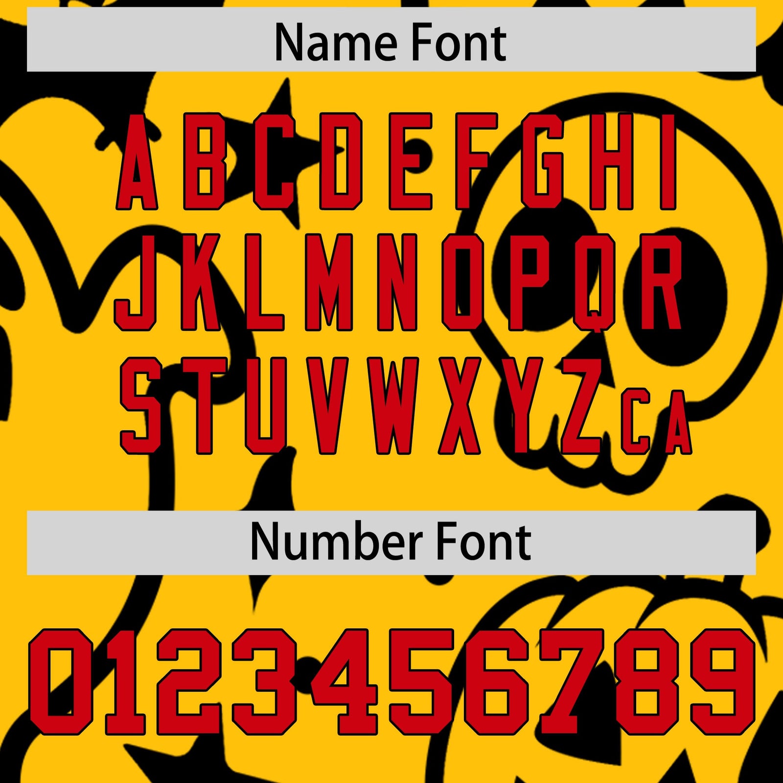 Custom Gold Black Red Bats Pumpkins Ghost Patterns Halloween Letterman Jacket | Custom Letterman Jacket,Add Name and Numbern,Sublimation Printed & Stitched,Perfect for Parties | KXKSHOP