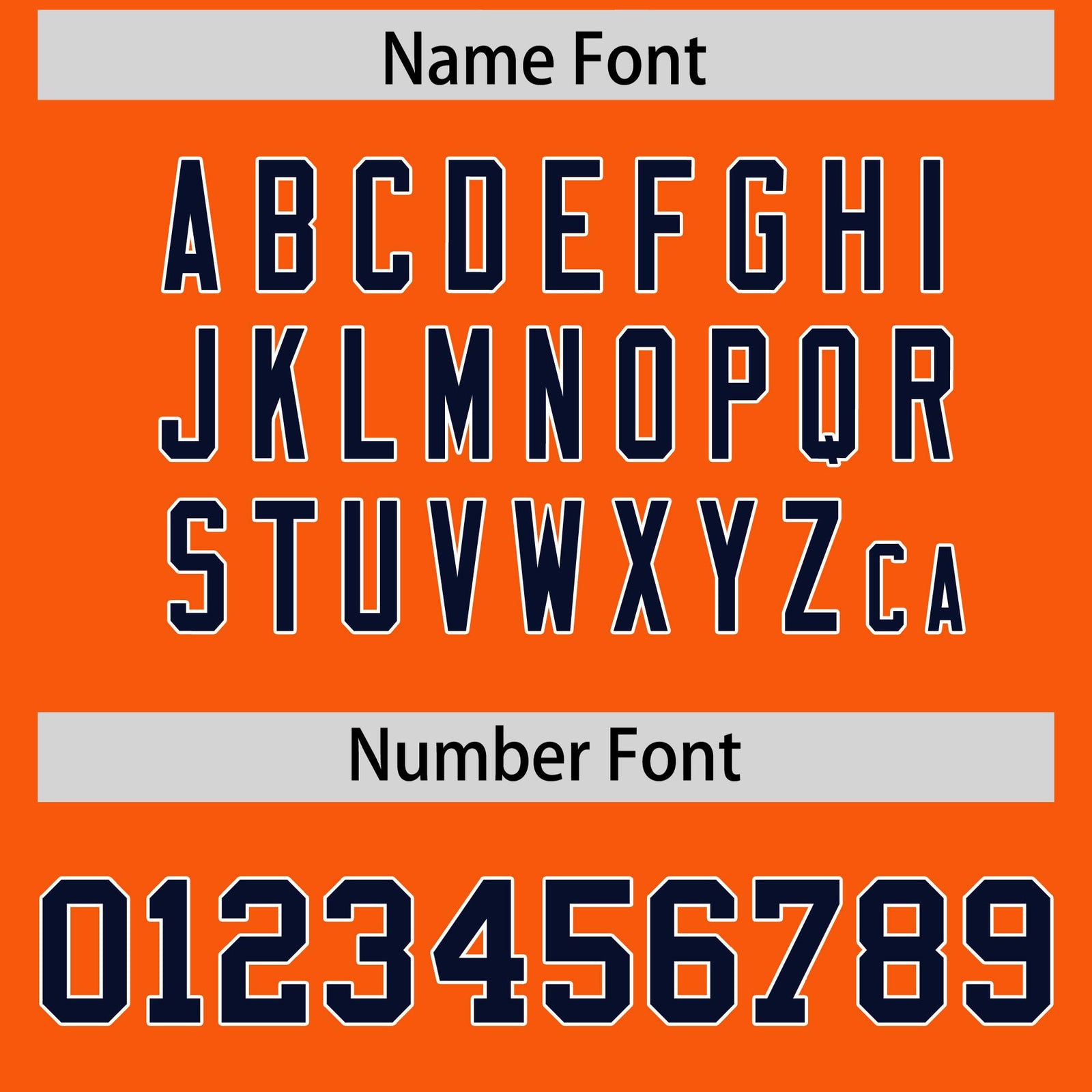 Custom Orange Navy White Full-Snap Varsity Raglan Sleeves Gradient Letterman Jacket