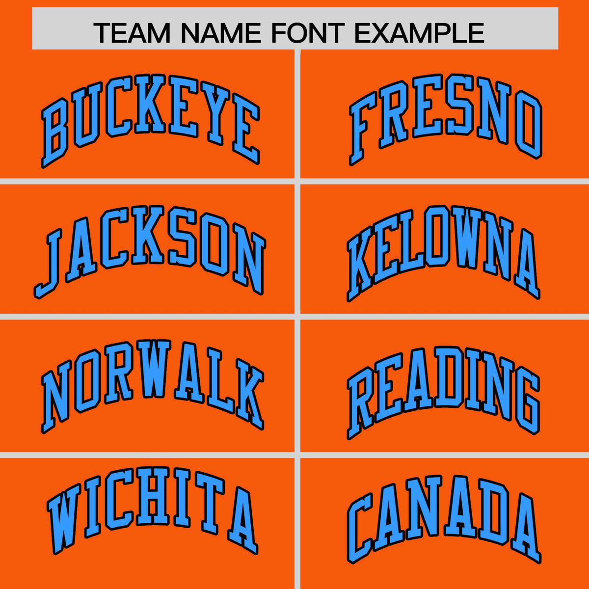 Custom Orange Powder Blue Black Full-Snap Varsity Raglan Sleeves Gradient Letterman Jacket