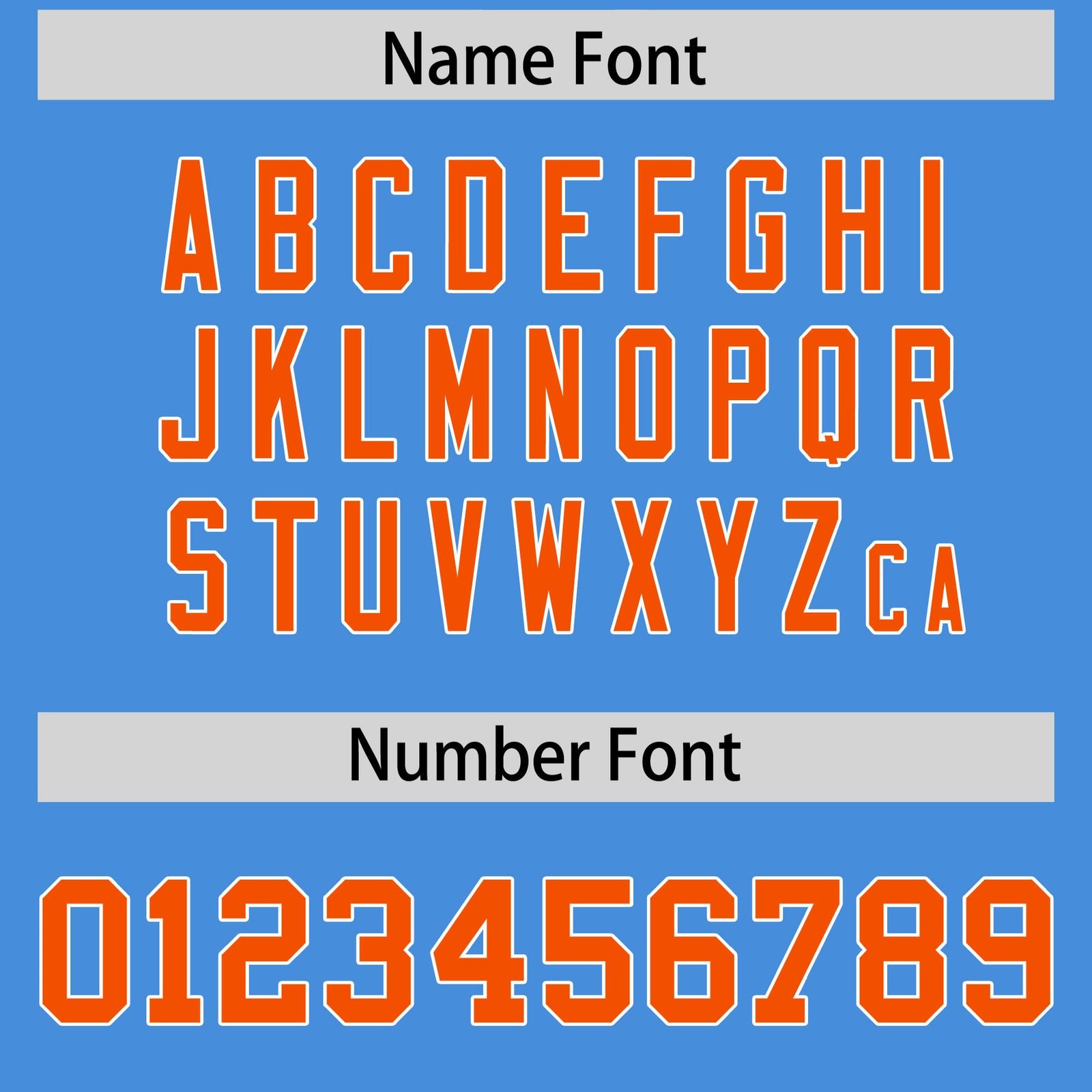 Custom Powder Blue Orange White Full-Snap Varsity Raglan Sleeves Gradient Letterman Jacket