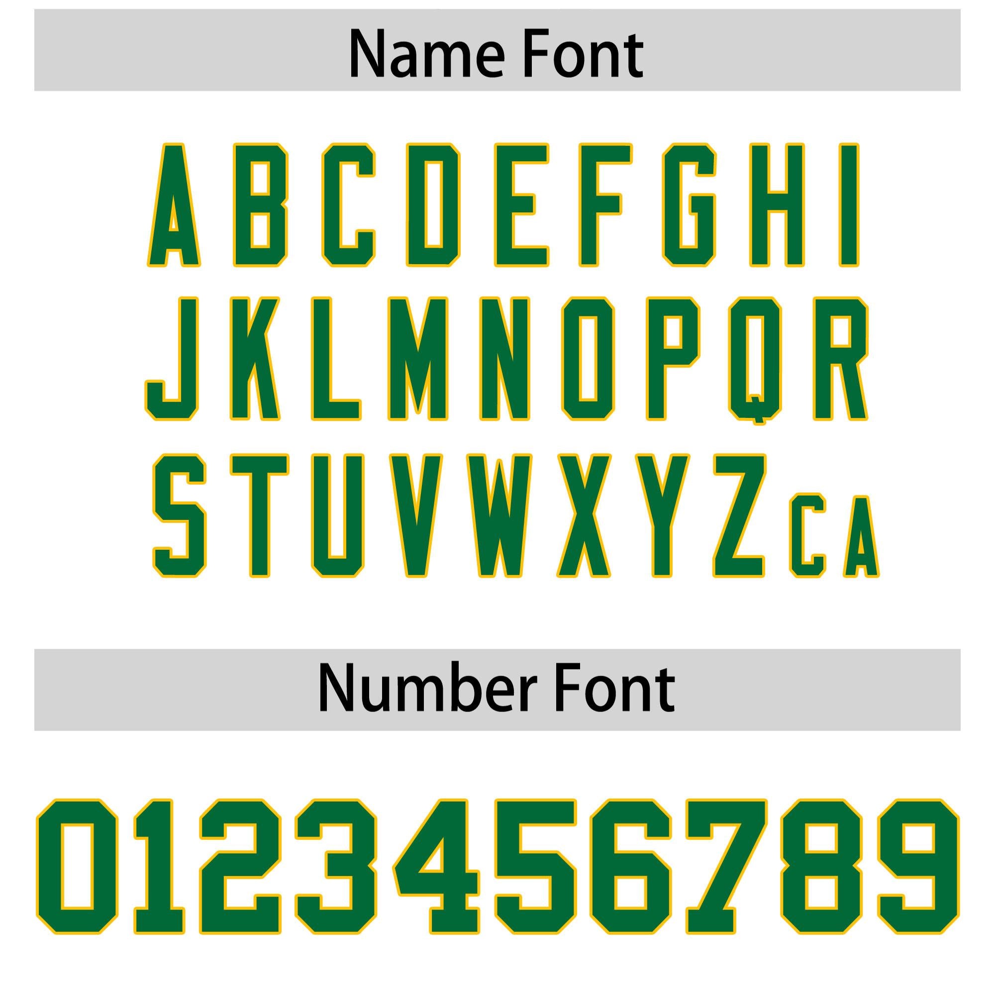 Custom White Kelly Green Gold Full-Snap Varsity Raglan Sleeves Gradient Letterman Jacket