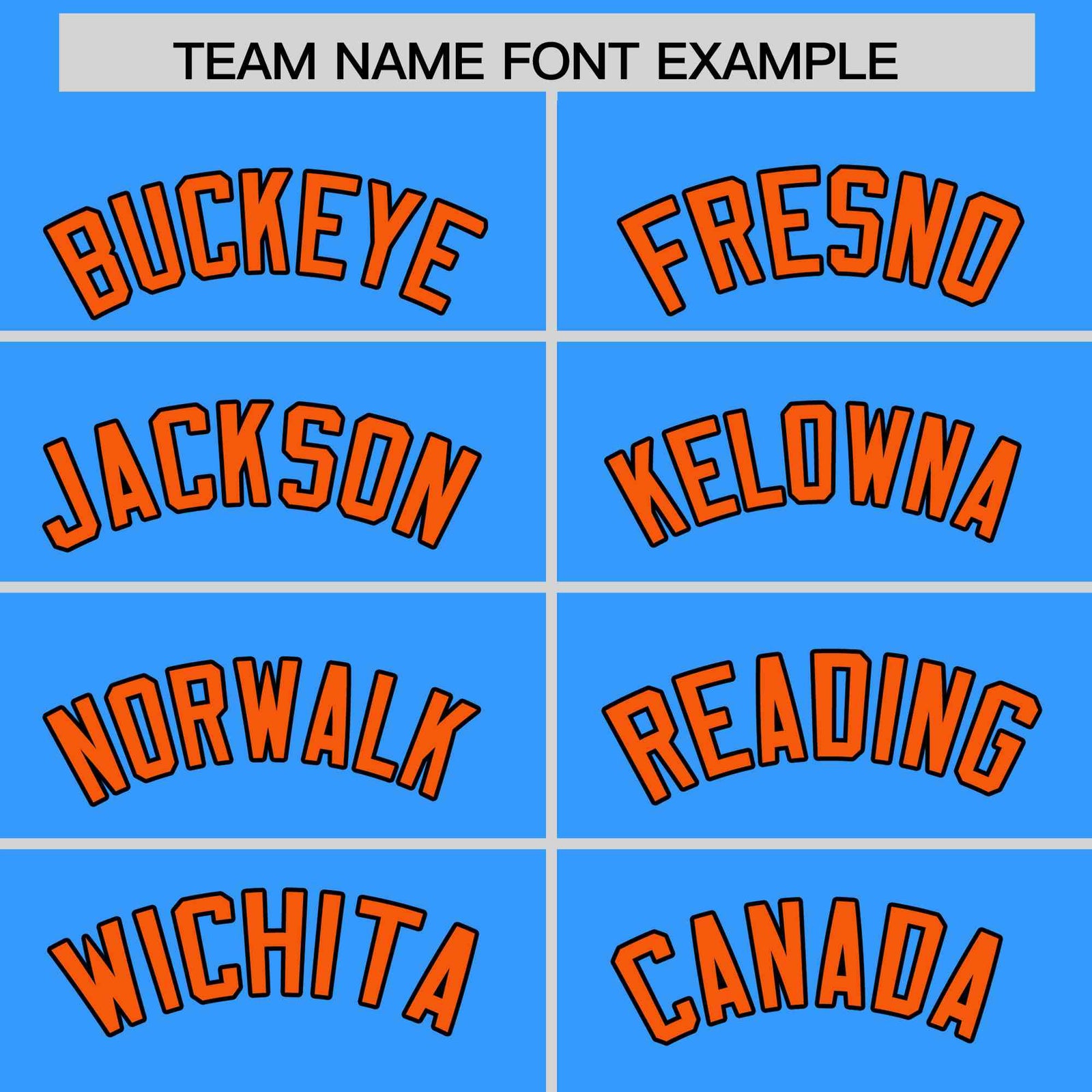 Custom Powder Blue Orange Black Full-Snap Varsity Raglan Sleeves Gradient Letterman Jacket