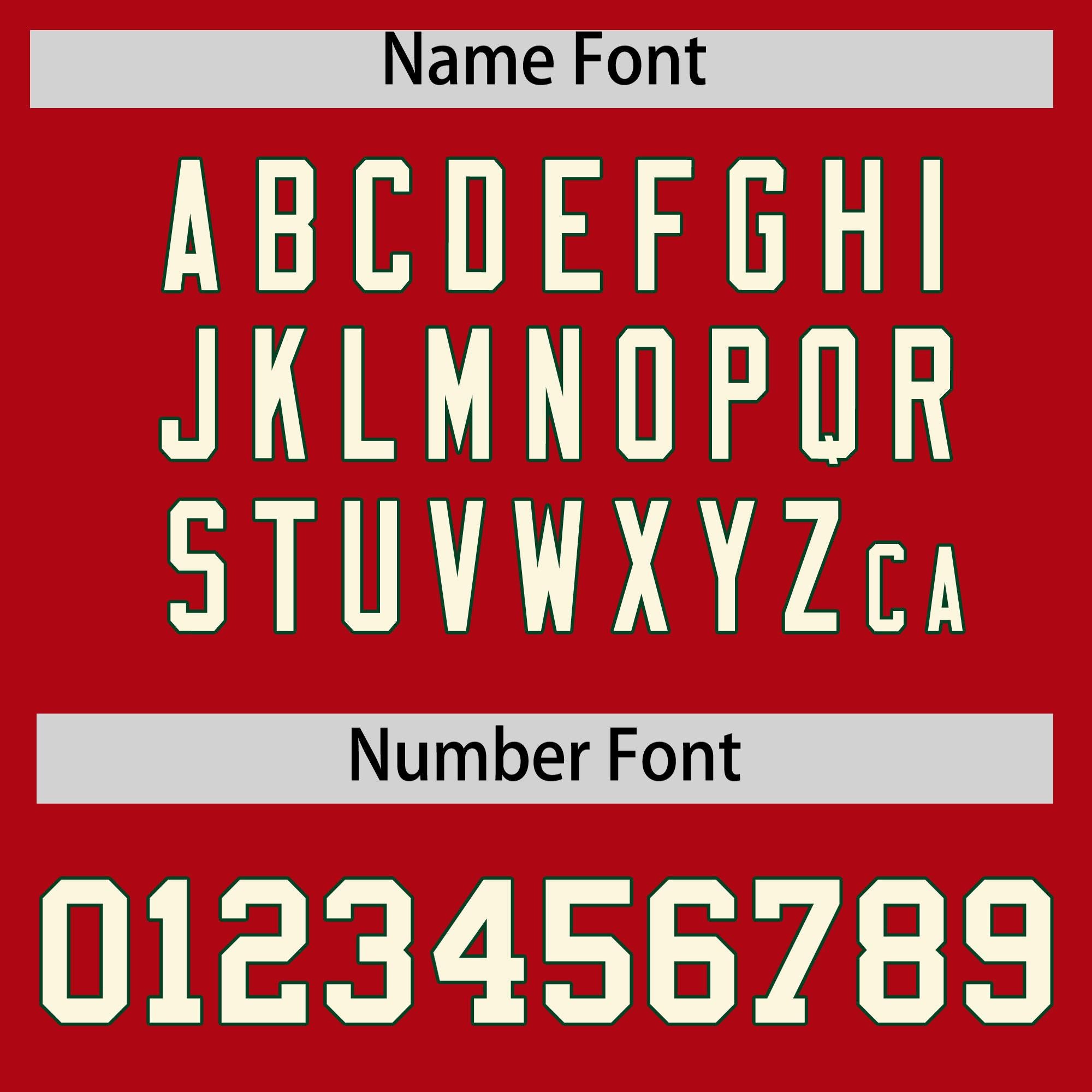 Custom Red Cream Green Full-Snap Varsity Raglan Sleeves Gradient Letterman Jacket