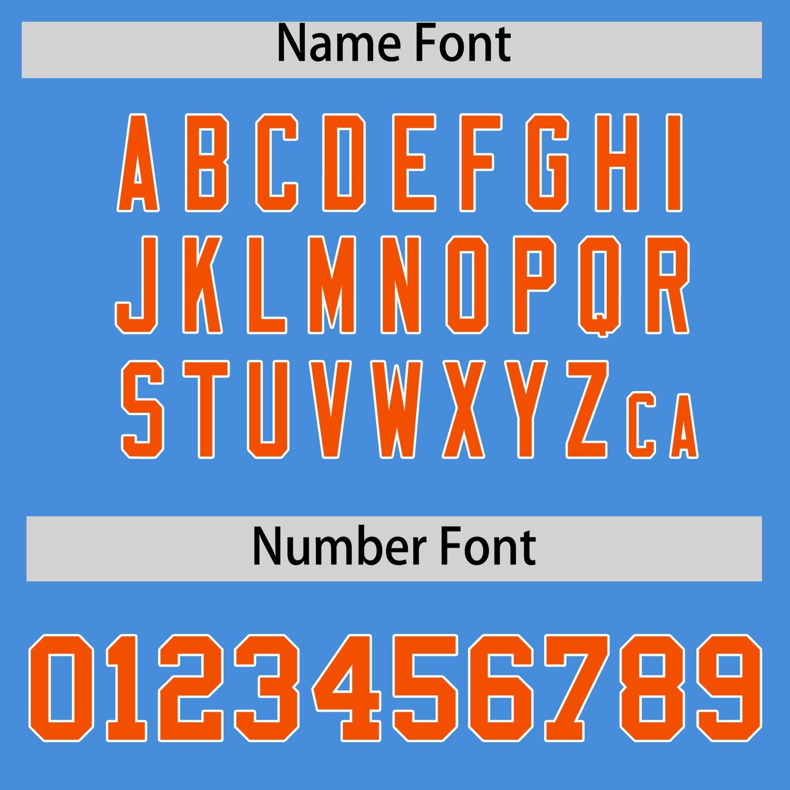 Custom Powder Blue Orange White Full-Snap Varsity Raglan Sleeves Gradient Letterman Jacket