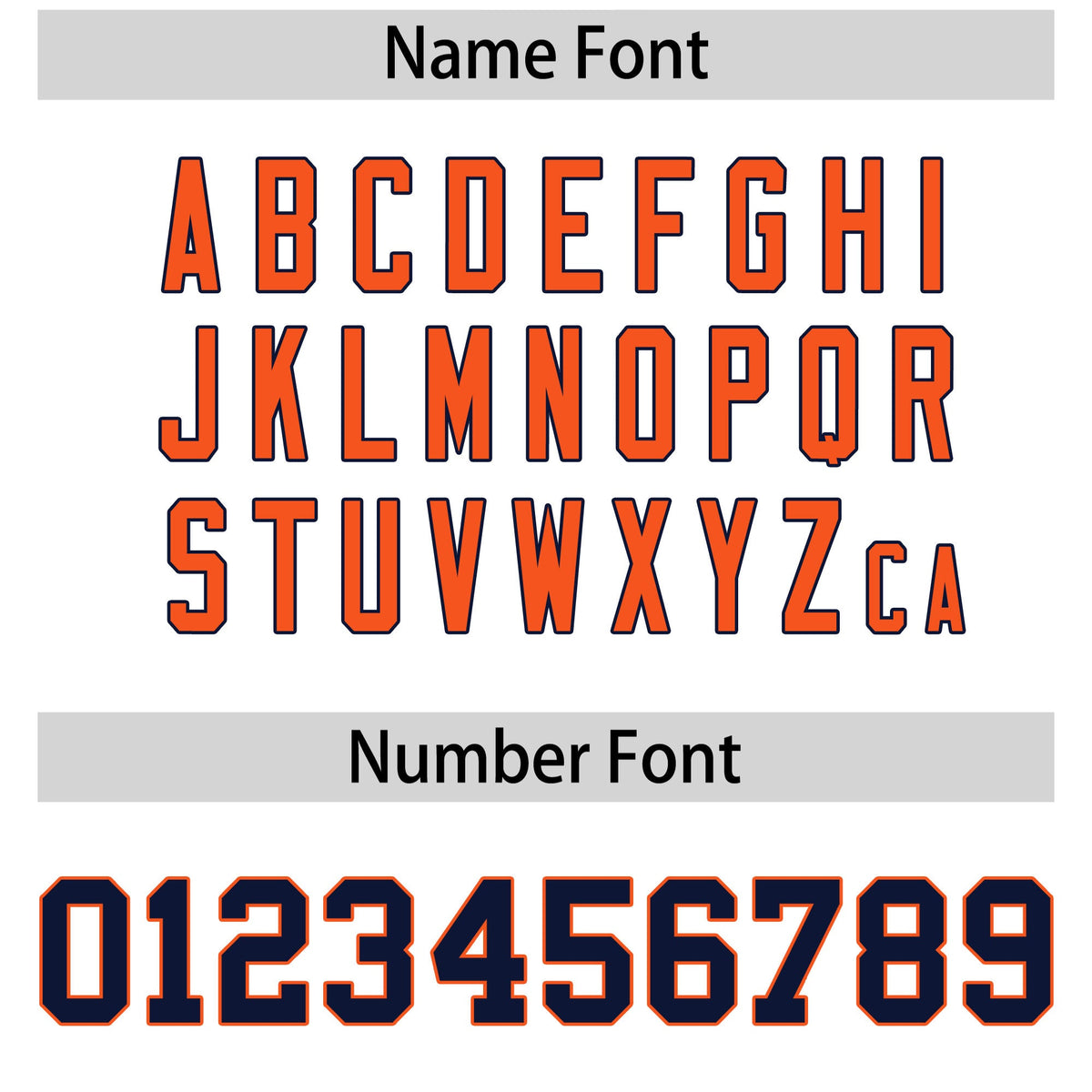 Custom Navy White Orange Raglan Sleeves Varsity Full-Snap Leather Sleeves Letterman Jacket| KXKSHOP