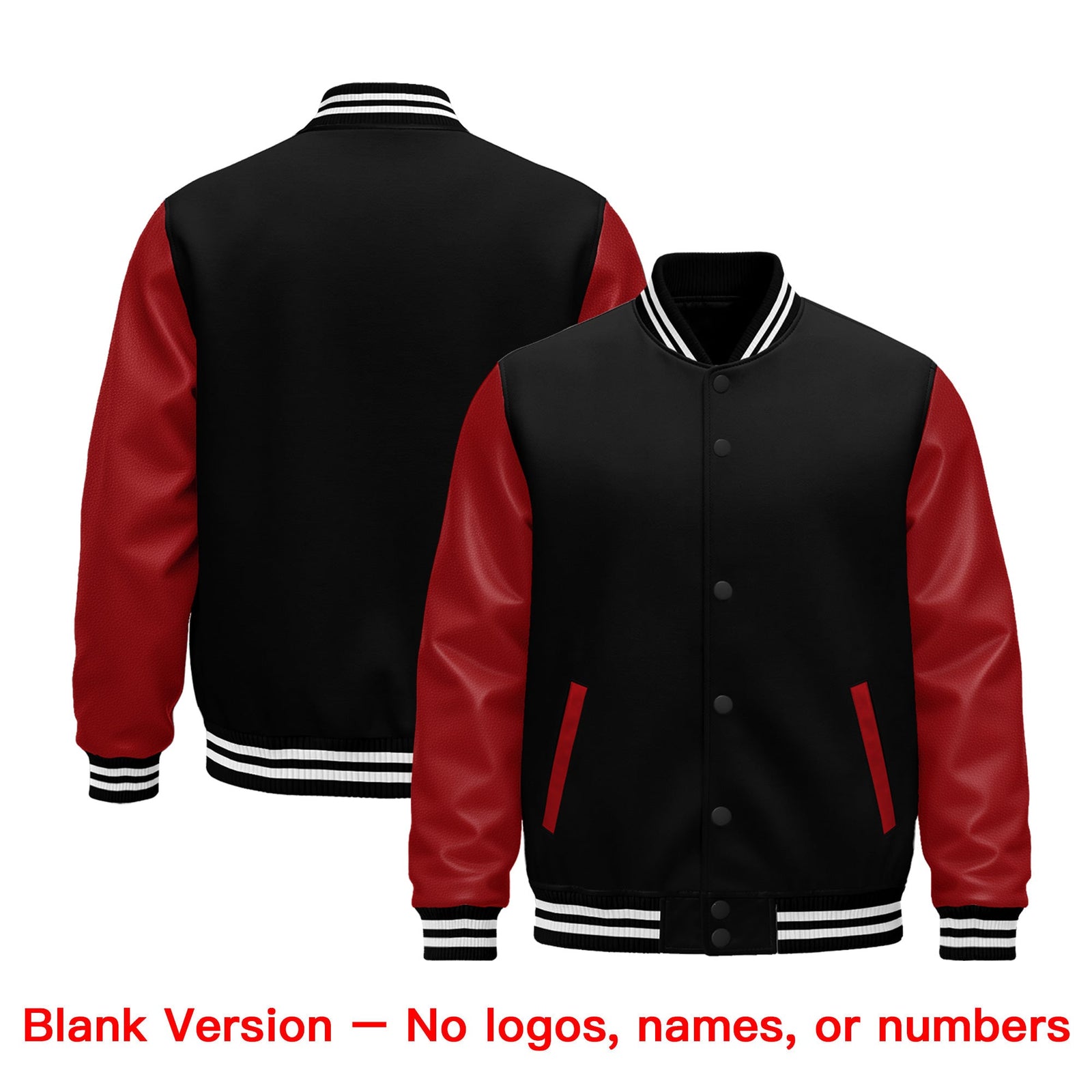 Custom Dark Green Orange White Raglan Sleeves Varsity Full-Snap Leather Sleeves Letterman Jacket| KXKSHOP