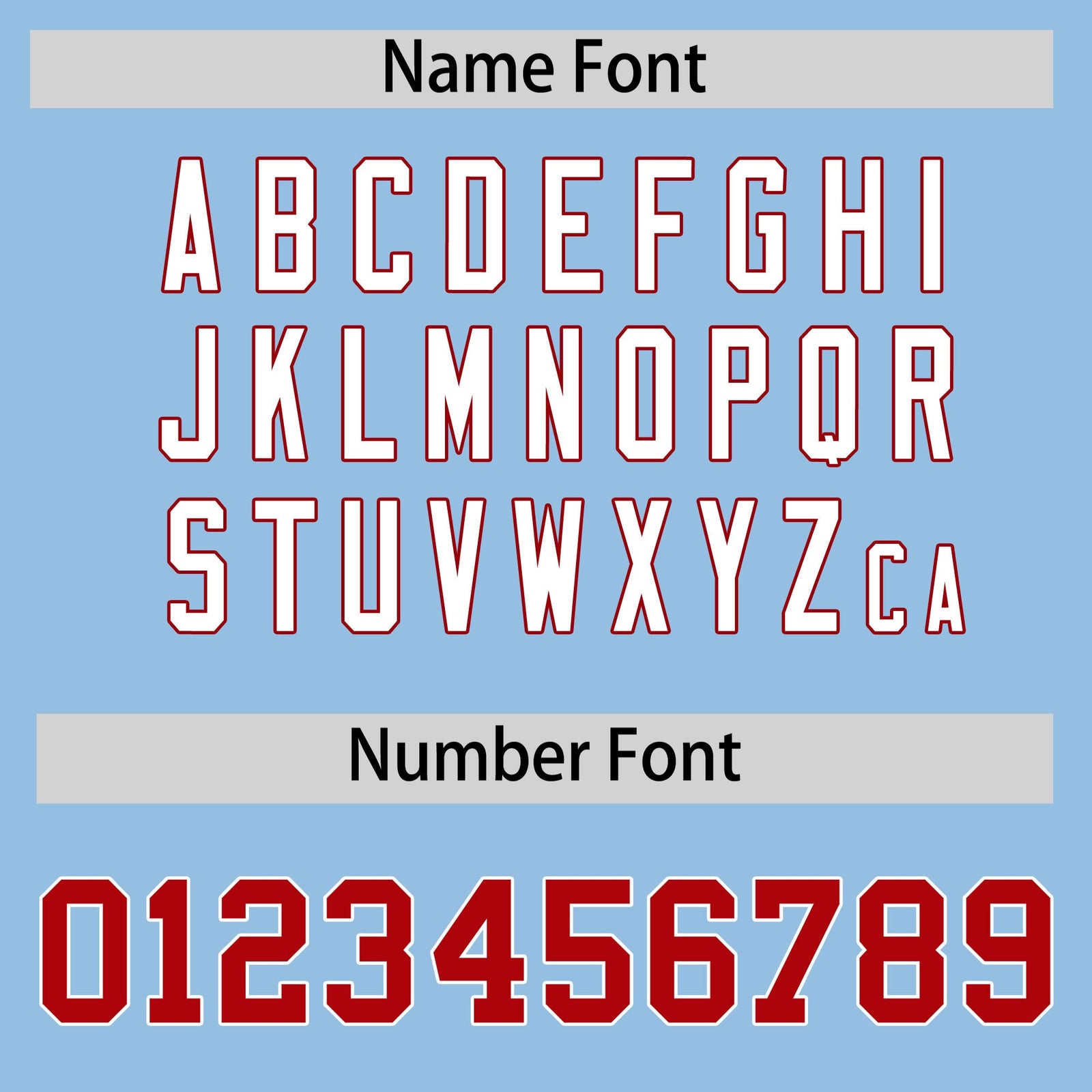 Custom Powder Blue Red Full-Snap Varsity Faux Leather Letterman Jacket| KXKSHOP