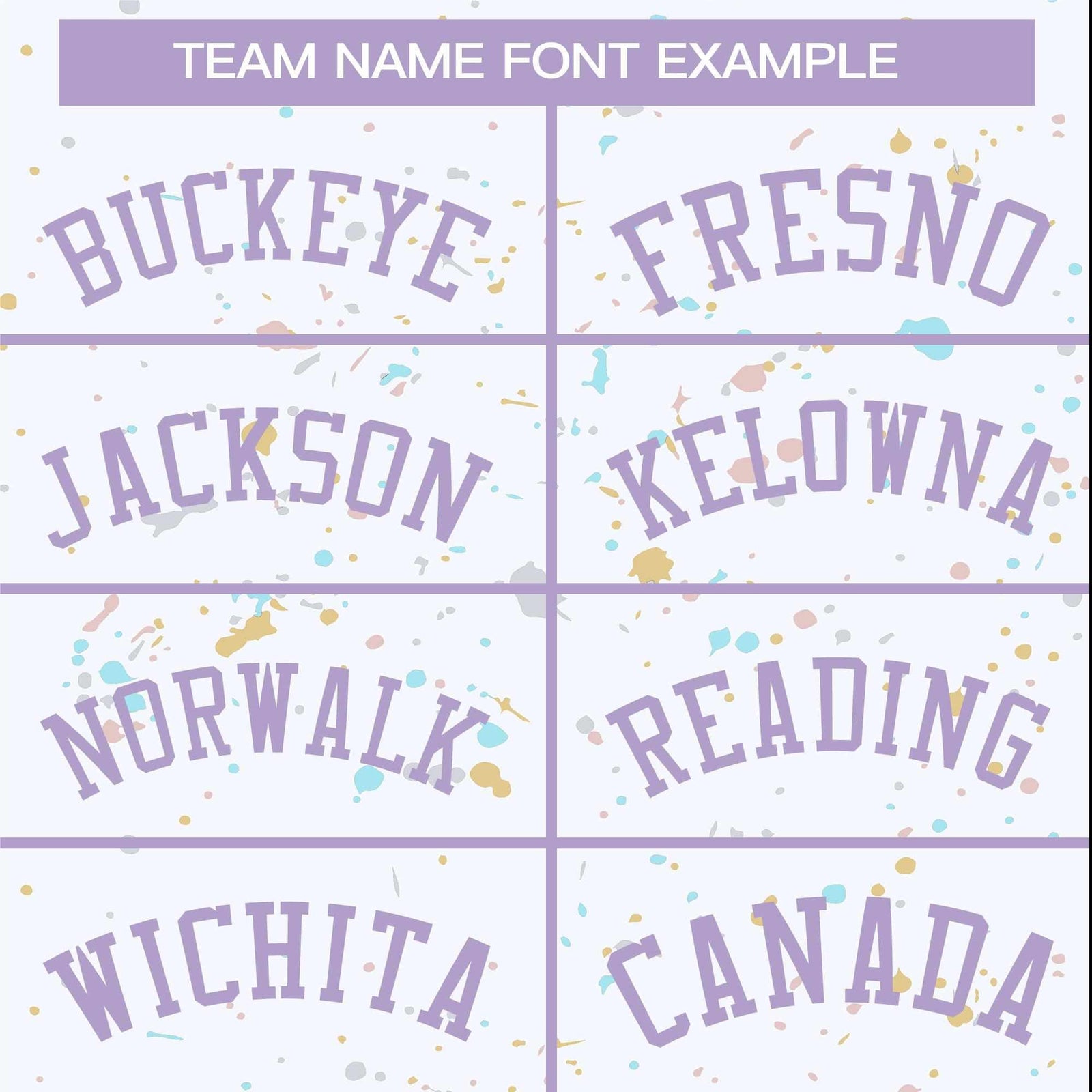 Custom White Purple Varsity Full-Zip Splash Graffiti Pattern Letterman Jacket