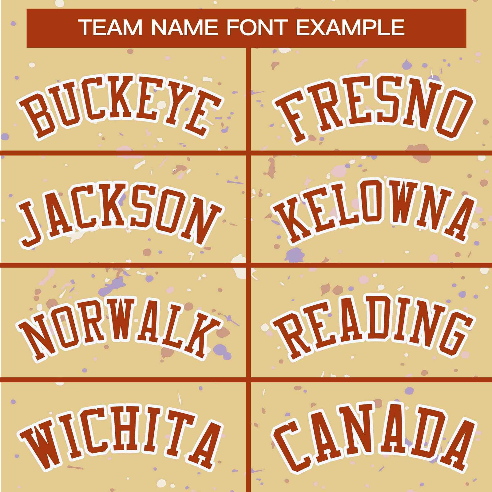 Custom Khaki Orange-White Varsity Full-Zip Splash Graffiti Pattern Letterman Jacket