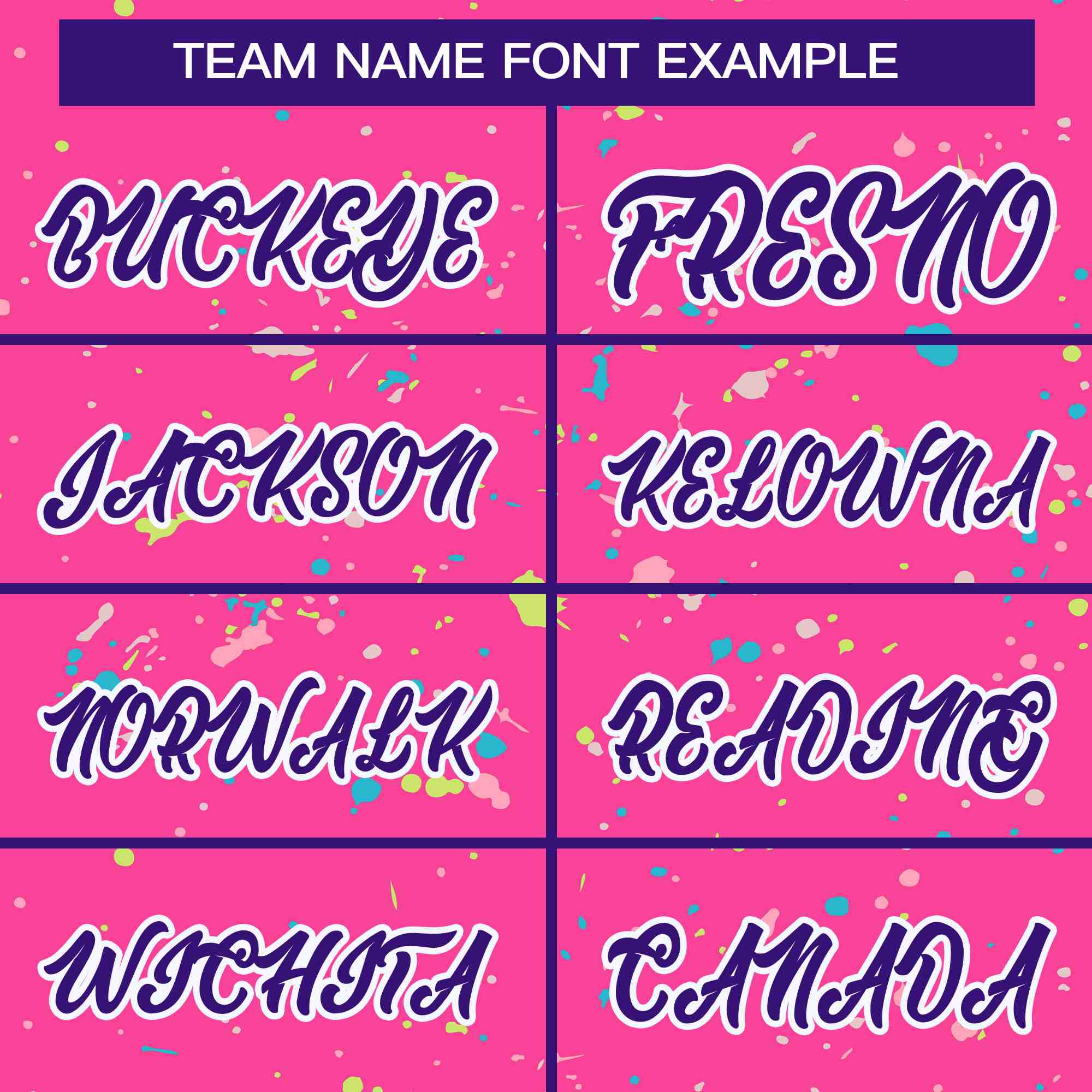 Custom Pink Purple-White Varsity Full-Zip Splash Graffiti Pattern Letterman Jacket