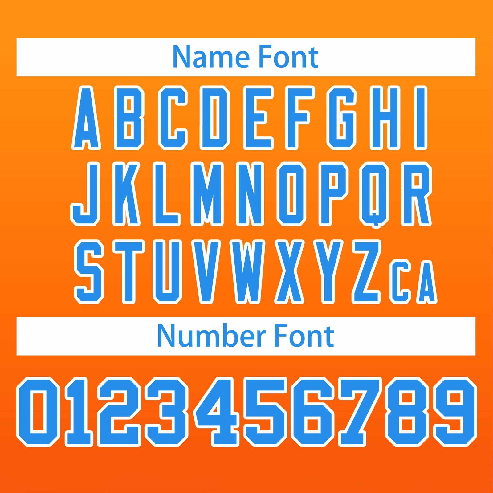 Custom Gold Orange-Powder Blue Varsity Full-Zip Gradient Fashion Letterman Bomber Jacket