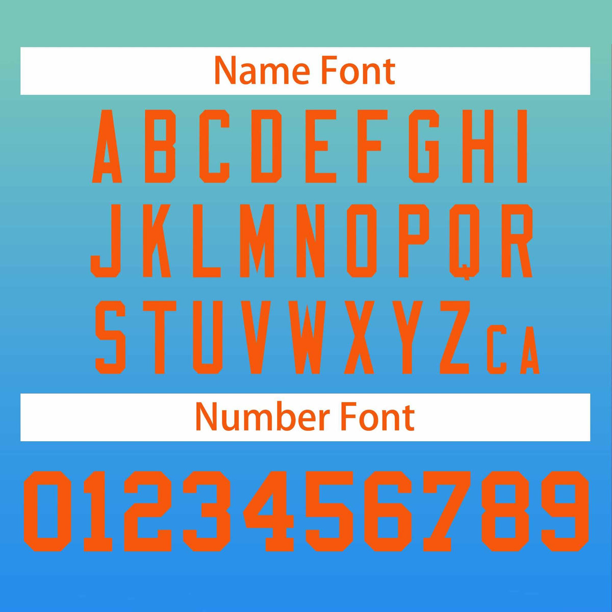 Custom Neon Green Powder Blue-Orange Varsity Full-Zip Gradient Fashion Letterman Bomber Jacket