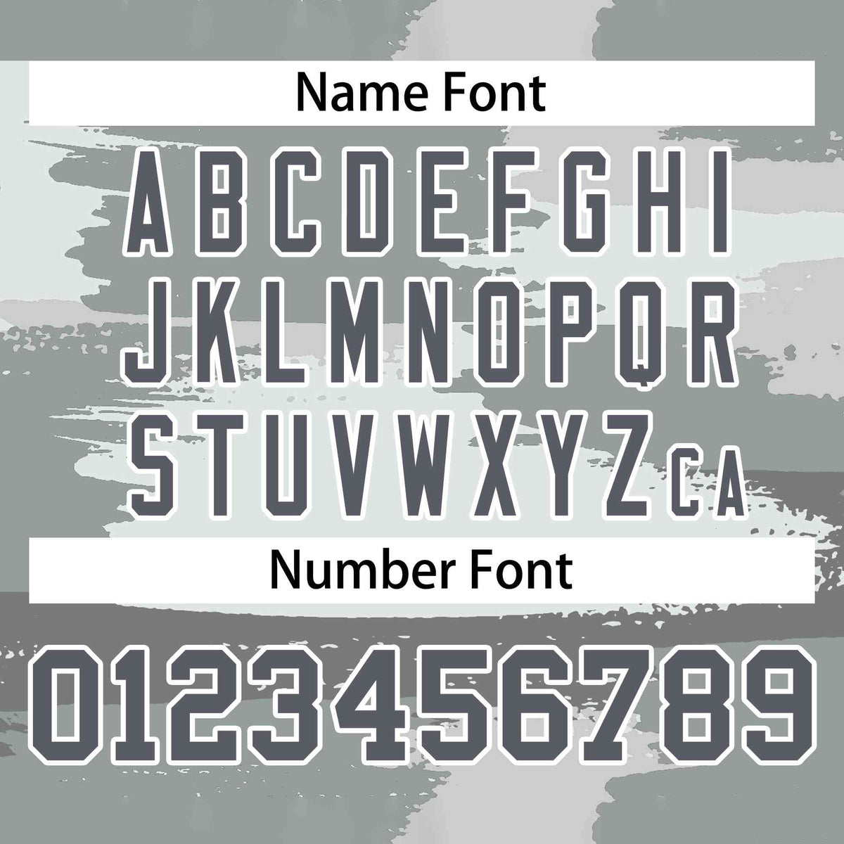 Custom Gray White Varsity Full-Zip Camo Letterman Bomber Jacket