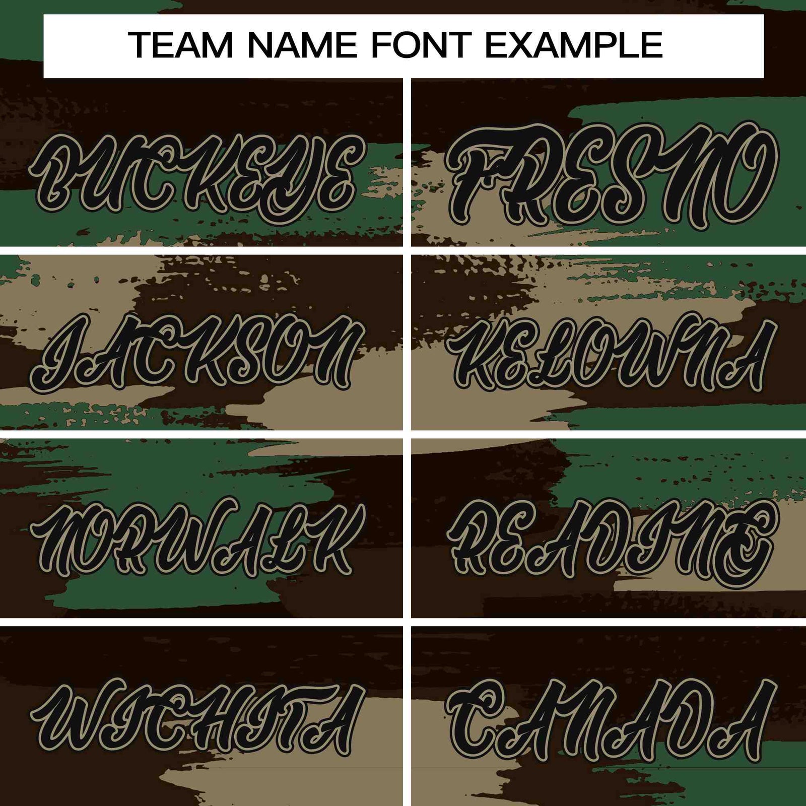 Custom Black Khaki Varsity Full-Zip Camo Letterman Bomber Jacket