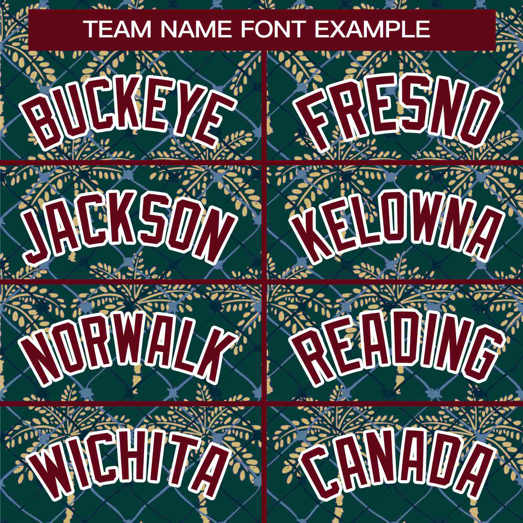 Custom Midnight Green Crimson Varsity Full-Zip Hawaii Letterman Bomber Jacket