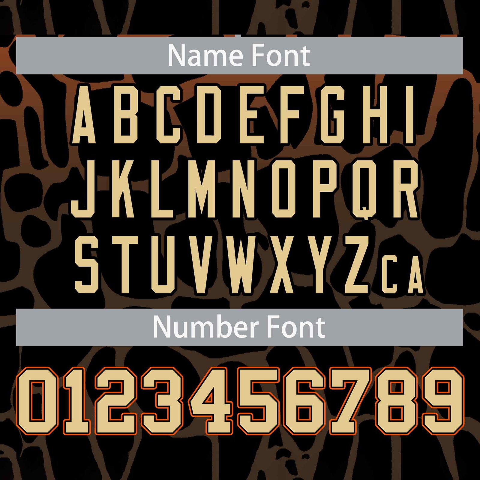 Custom Black Orange-Brown Varsity Full-Zip Spotted Letterman Bomber Jacket