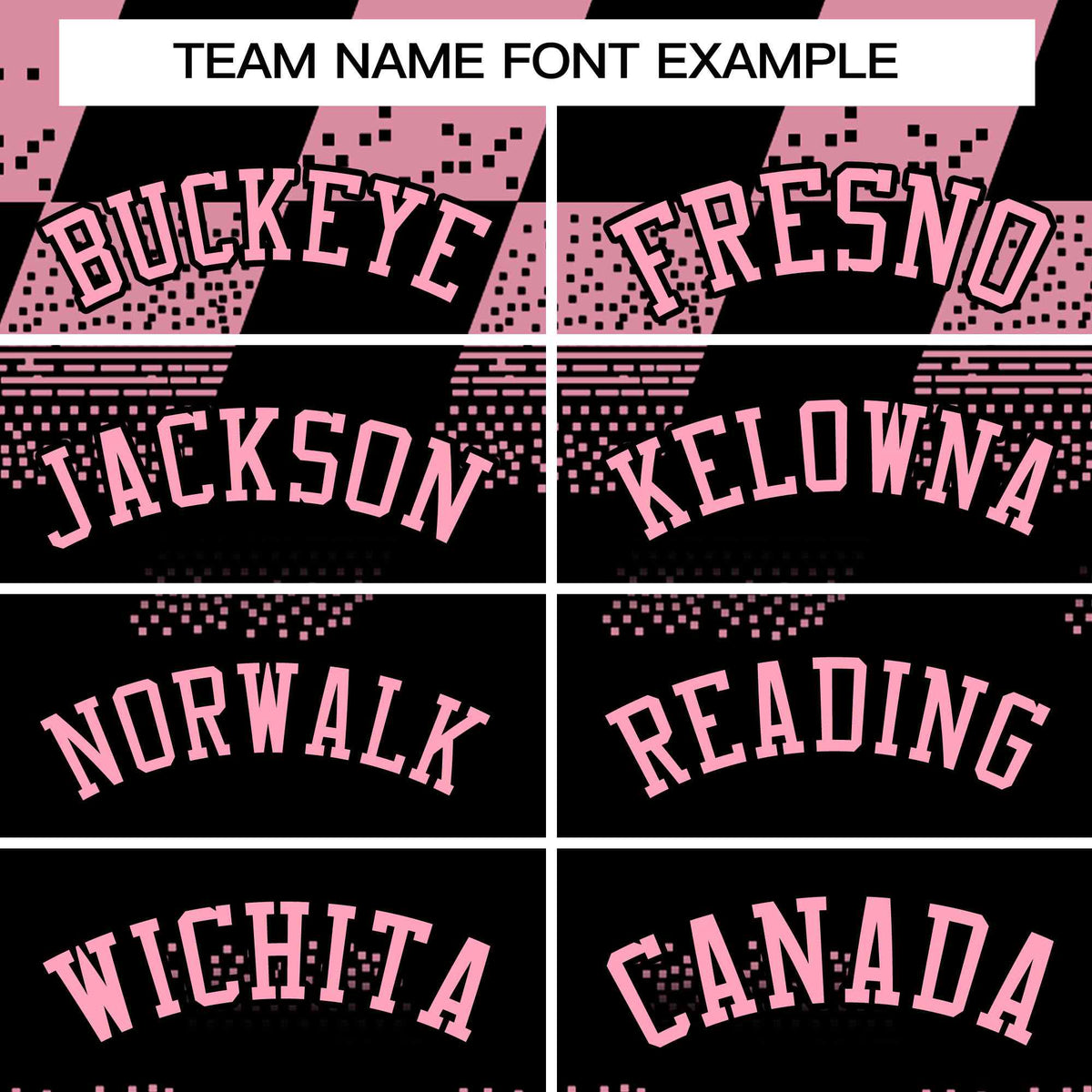 Custom Black Pink Grid Varsity Full-Zip Color Block Letterman Bomber Jacket