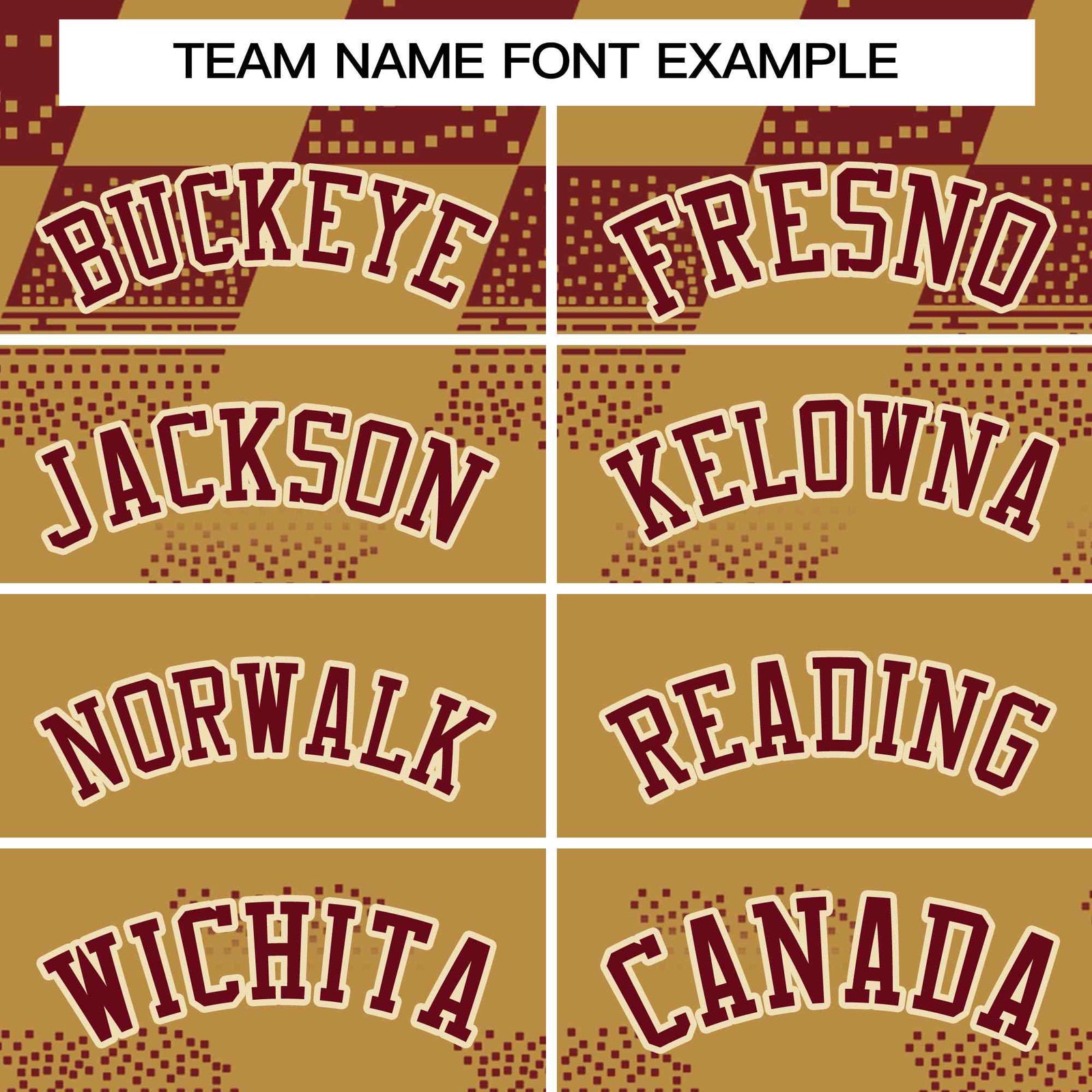 Custom Old Gold Crimson Grid Varsity Full-Zip Color Block Letterman Bomber Jacket