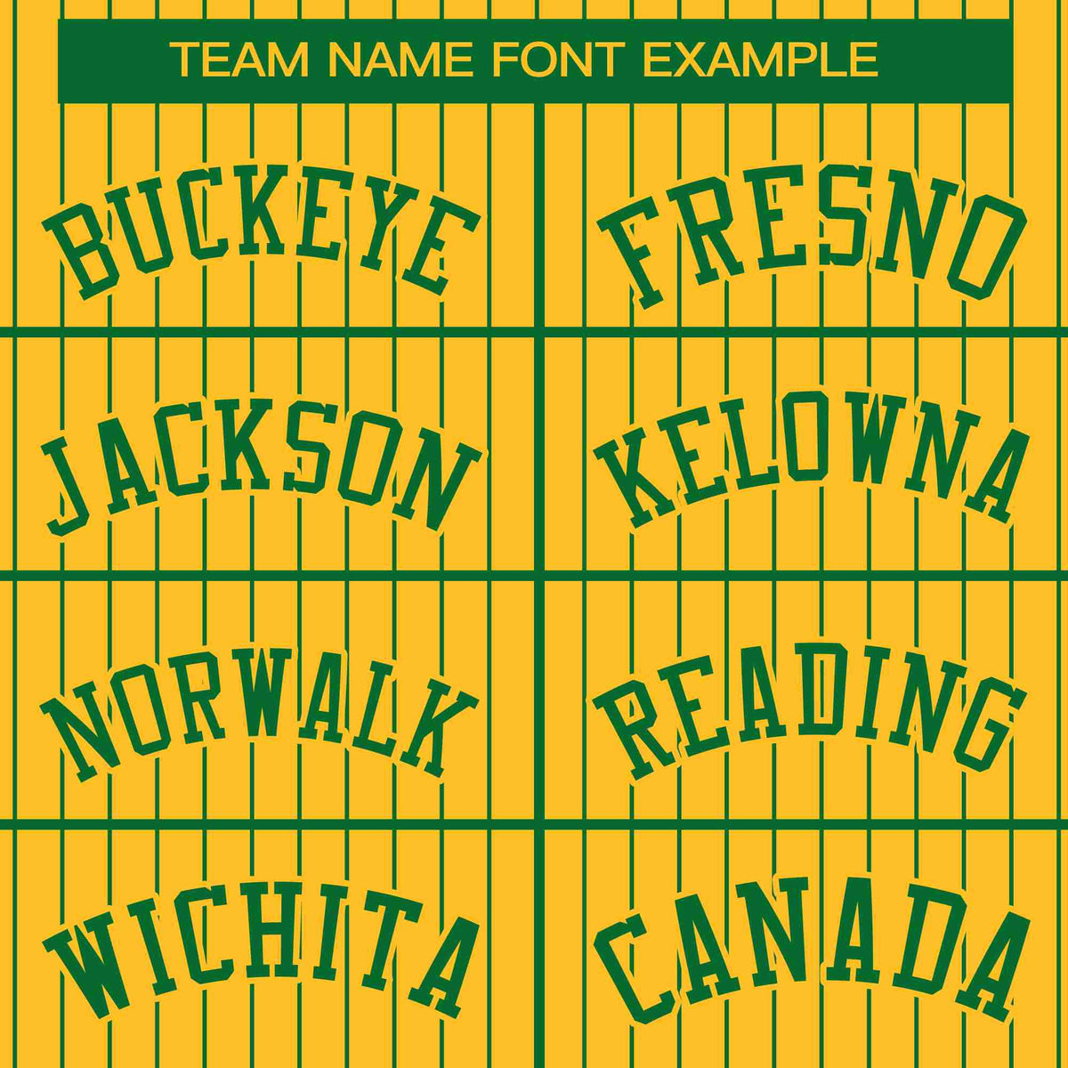 Custom Gold Kelly Green Stripe Fashion Bomber Varsity Jacket with Raglan Sleeves