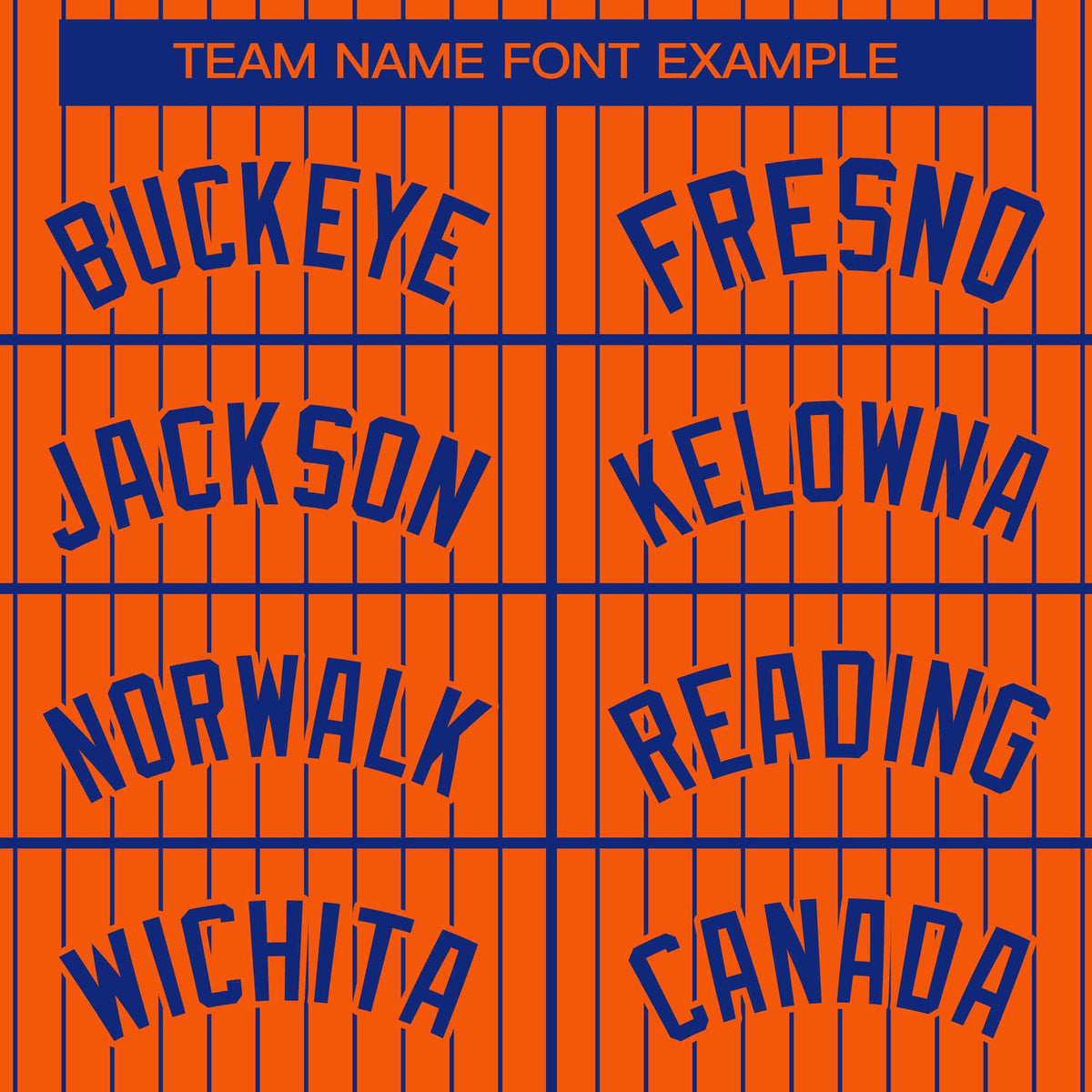 Custom Orange Royal Stripe Fashion Bomber Varsity Jacket with Raglan Sleeves