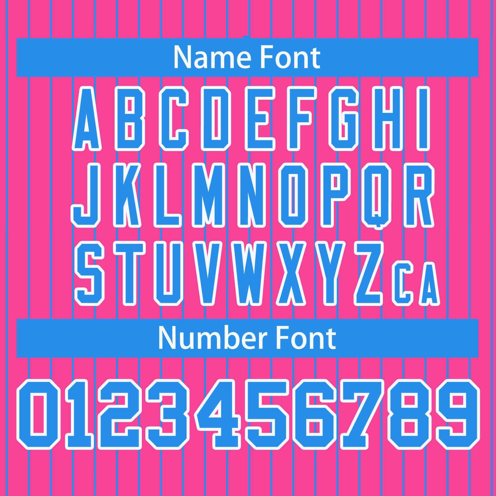 Custom Pink Powder Blue-White Stripe Fashion Bomber Varsity Jacket with Raglan Sleeves