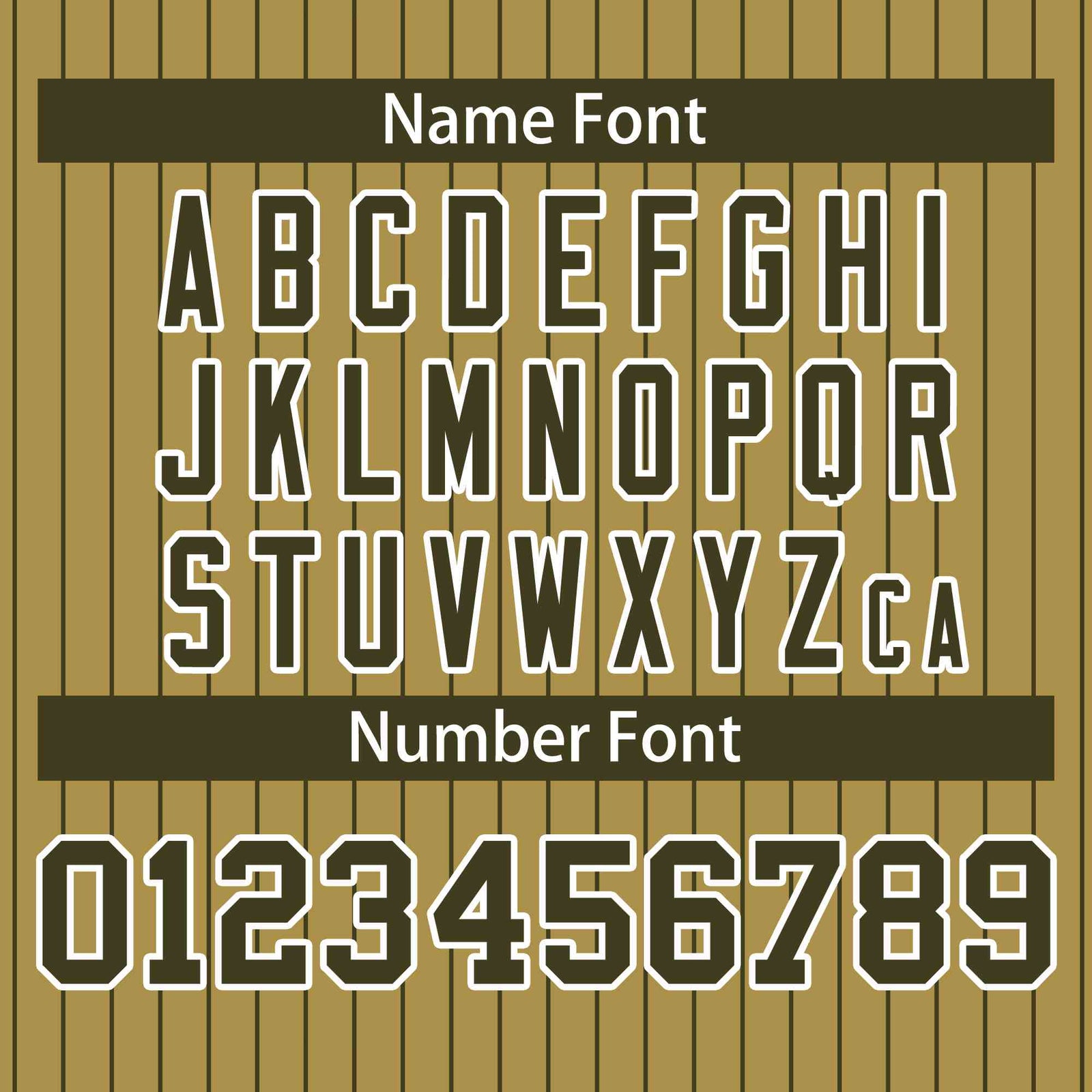 Custom Desert Yellow Olive-White Stripe Fashion Bomber Varsity Jacket with Raglan Sleeves