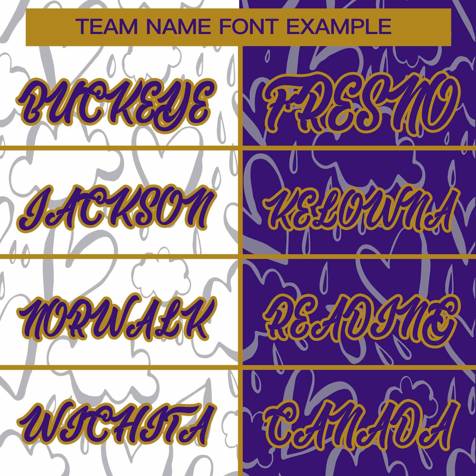 Custom Purple White Split Fashion Letterman Bomber Graffiti Pattern Baseball Jacket