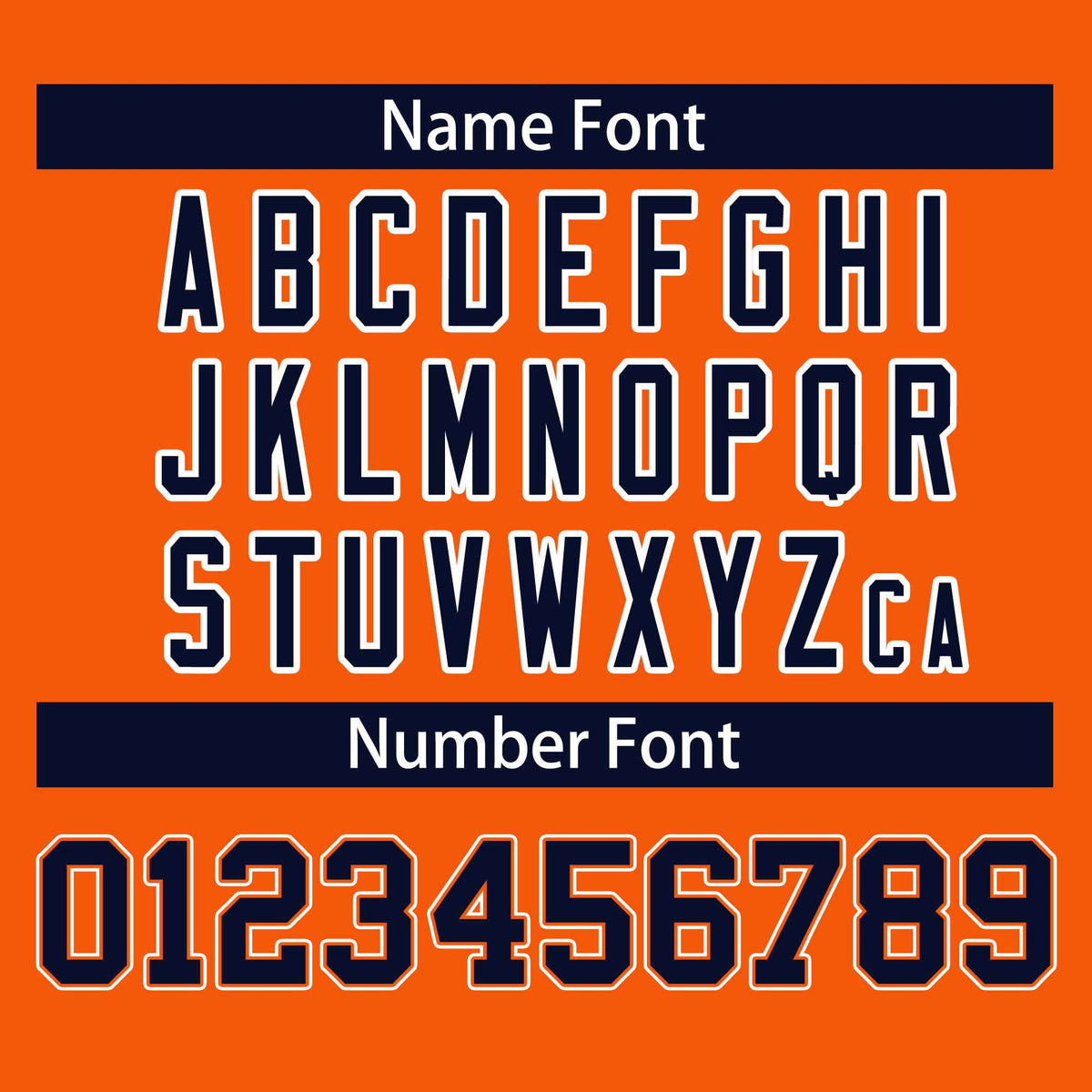 Custom Orange Navy Varsity Full-Snap Color Block Letterman Baseball Jacket