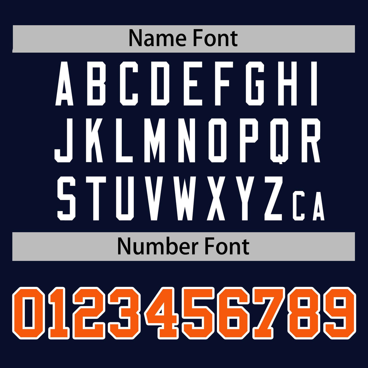 Custom Navy Orange-White Color Block Bomber Varsity Full-Snap Baseball Jacket