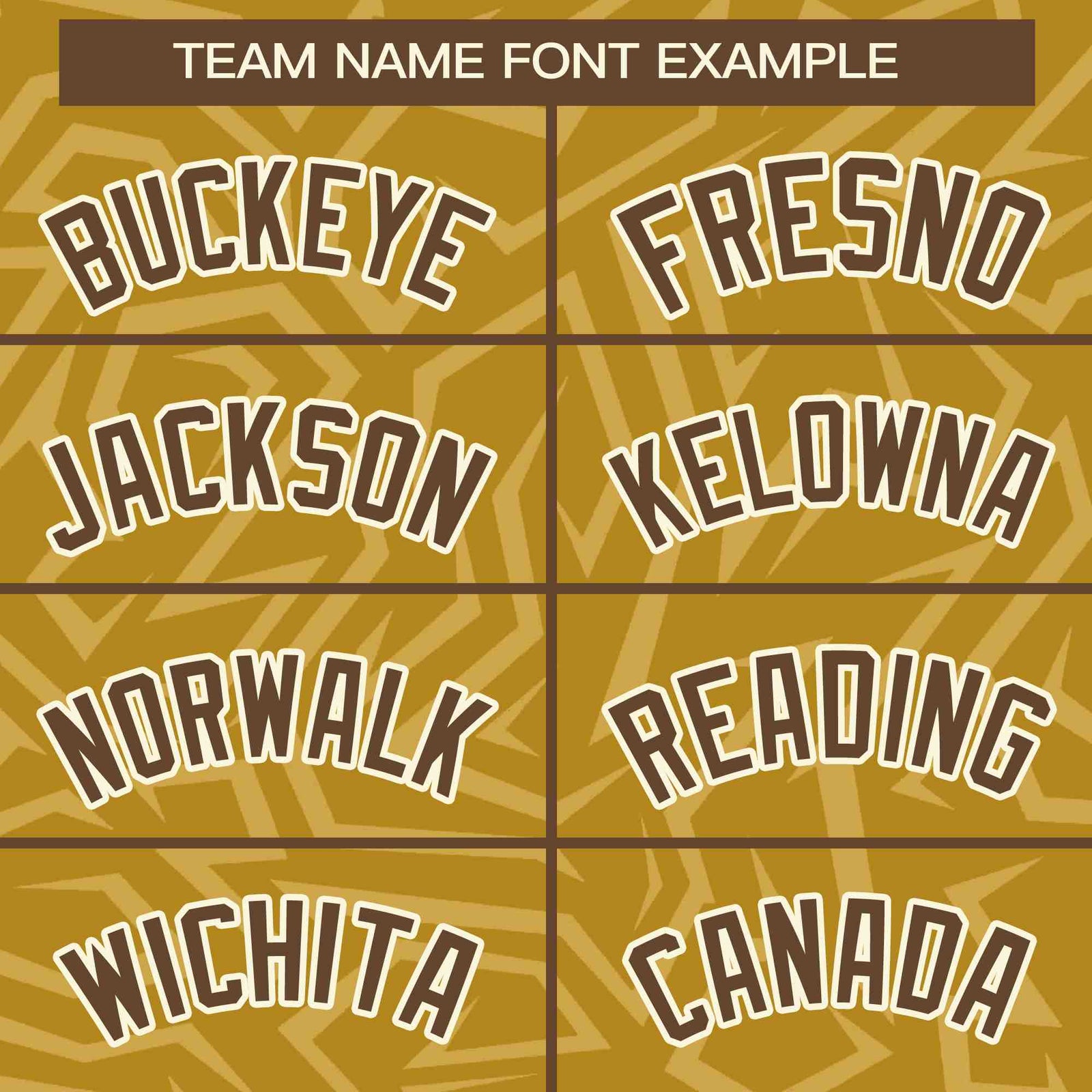 Custom Old Gold Brown-White Stripe Graffiti Pattern Varsity Full-Snap Jacket