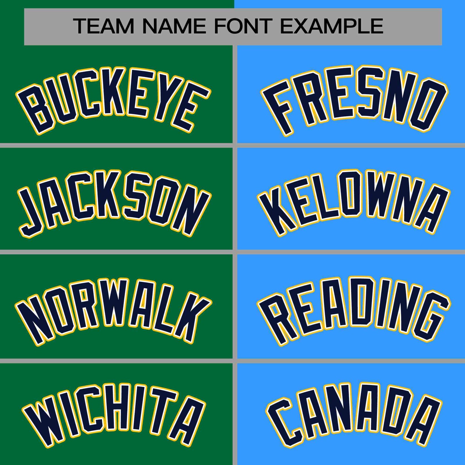 Custom Gold Kelly Green Powder Blue-Navy Color Block Bomber Varsity Full-Snap Baseball Jacket