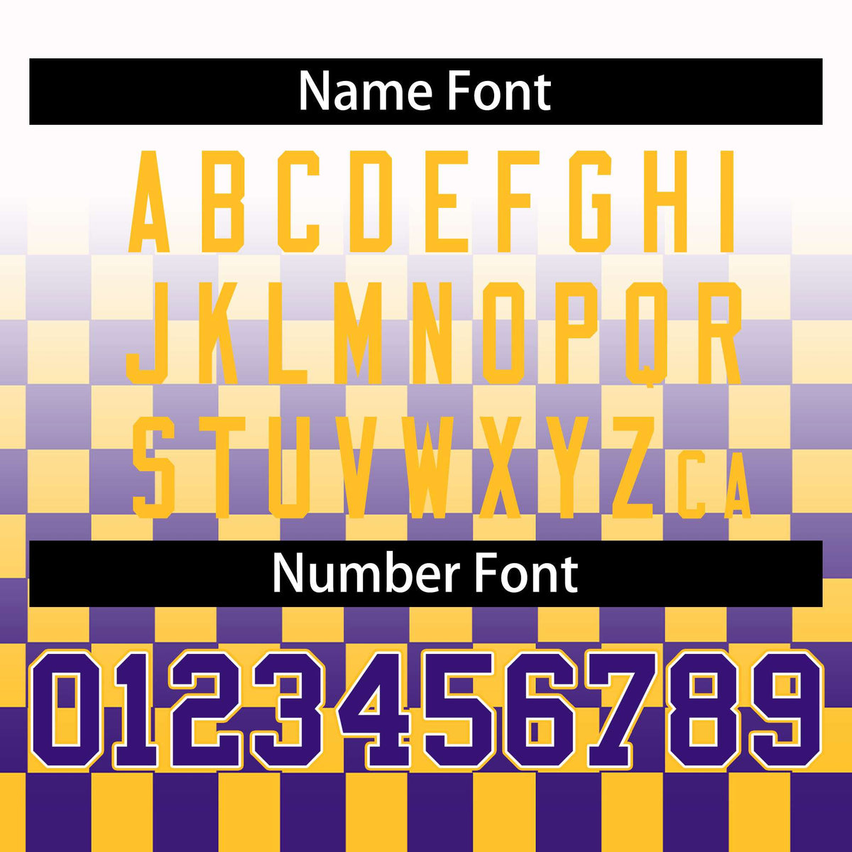 Custom White Purple-Gold Grid Varsity Full-Zip Color Block Letterman Raglan Sleeve Jacket