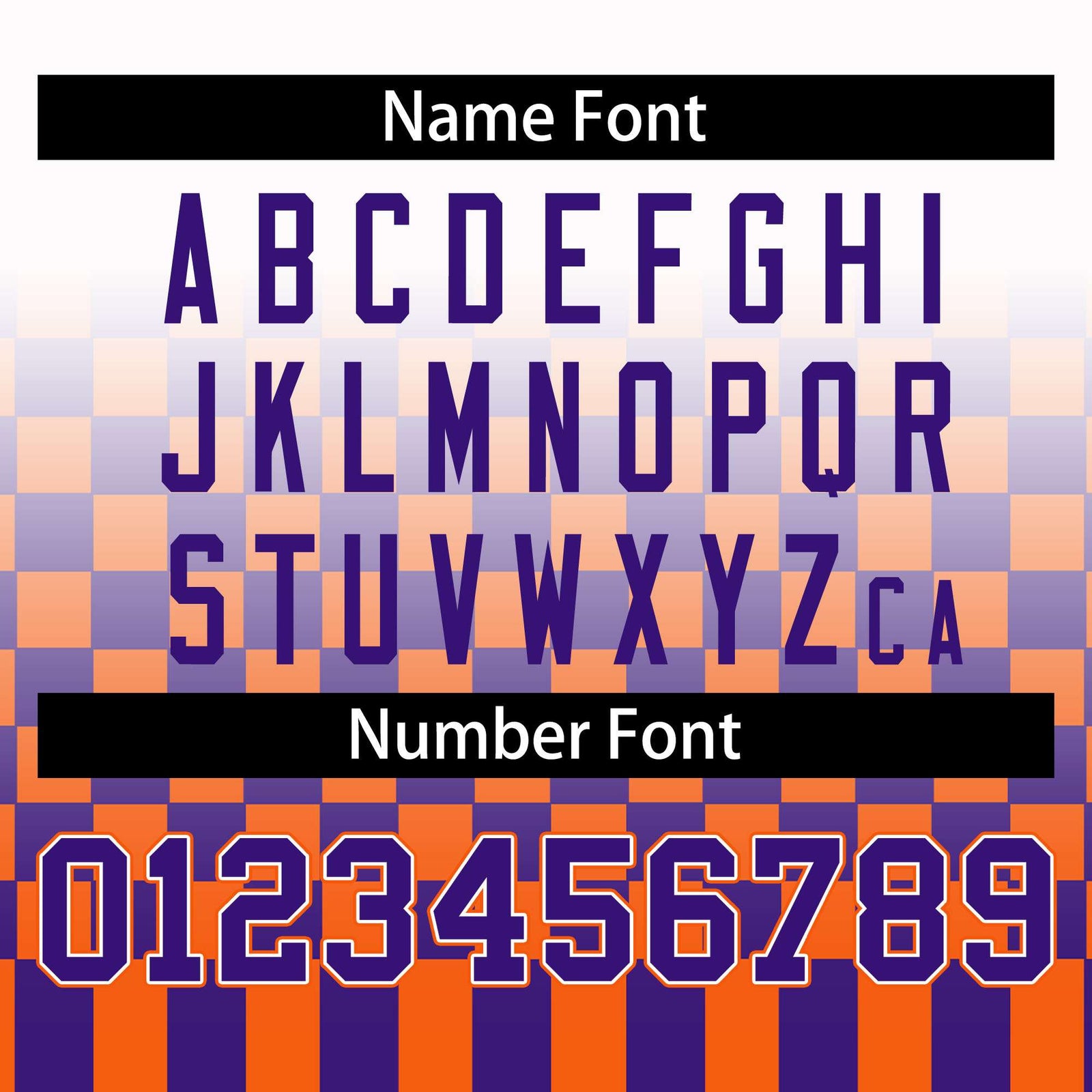 Custom White Purple-Orange Grid Varsity Full-Zip Color Block Letterman Raglan Sleeve Jacket