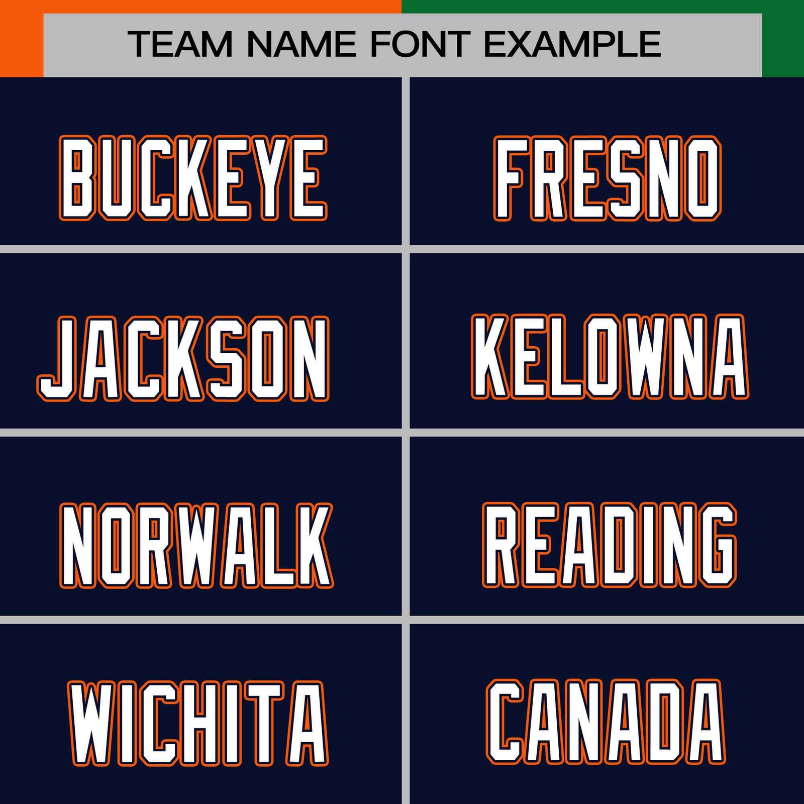 Custom Orange Green Navy-White Color Block Bomber Varsity Baseball Jacket