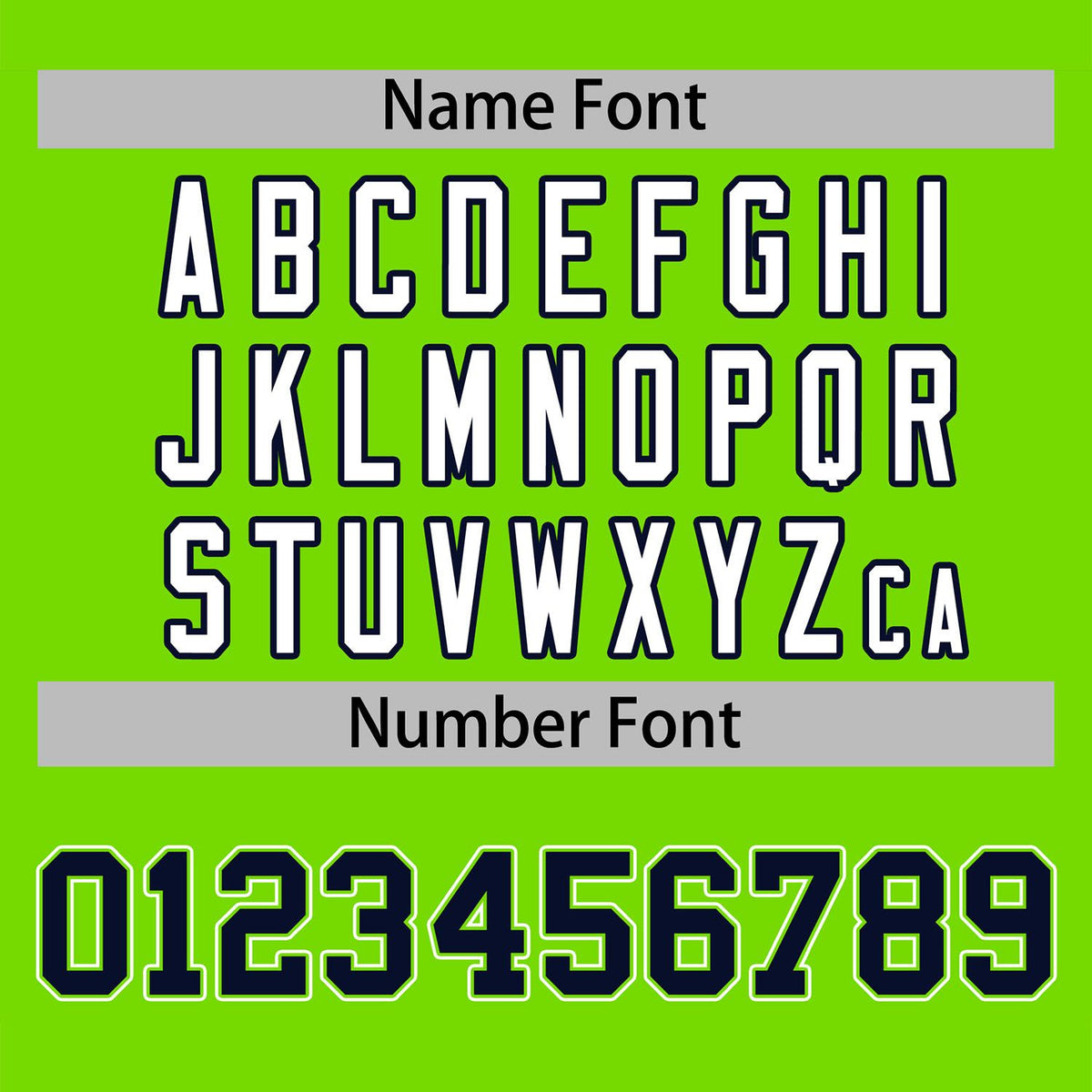 Custom Neon Green Navy-White Color Block Bomber Varsity Baseball Jacket