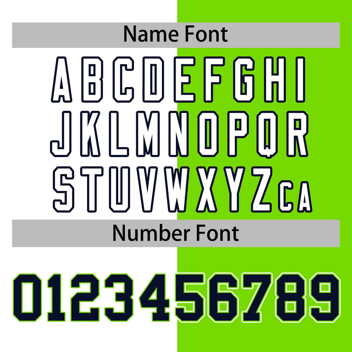 Custom White Neon Green-Navy Color Block Bomber Varsity Baseball Jacket