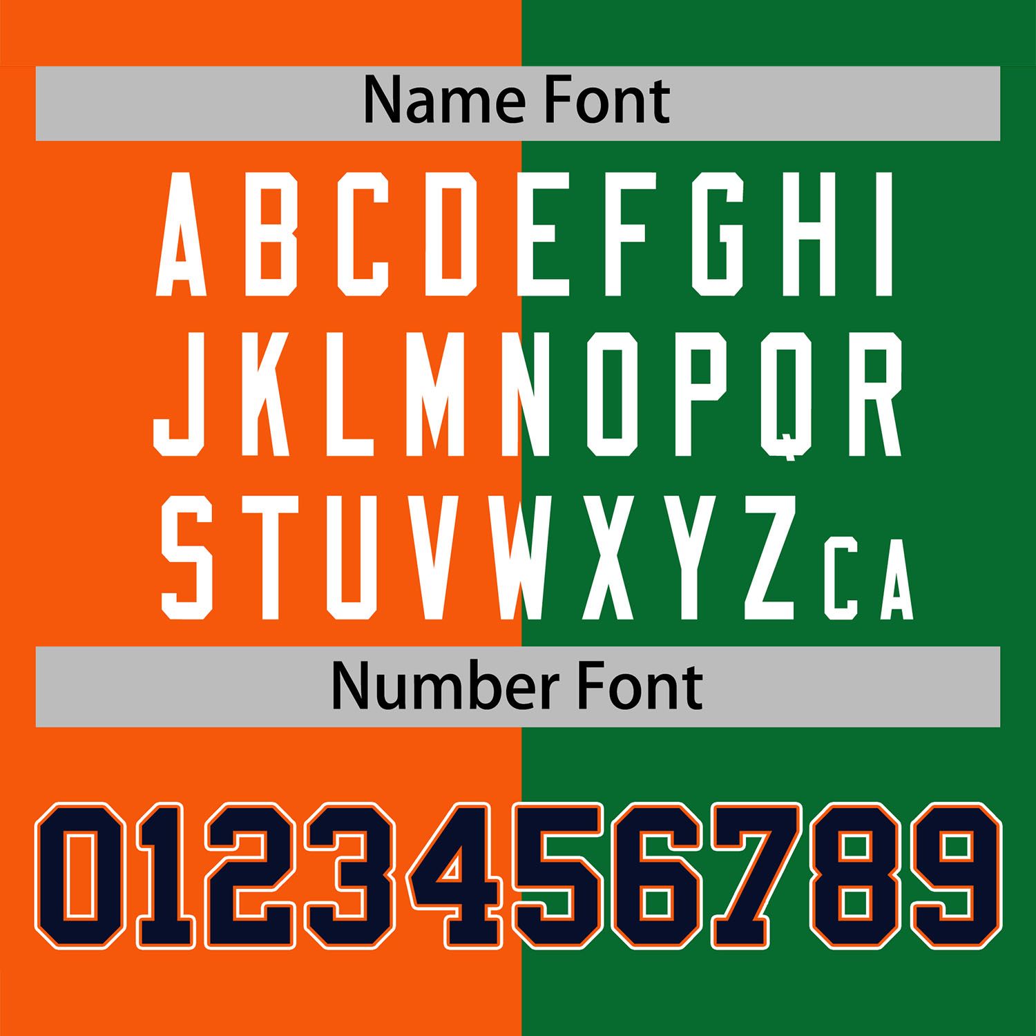 Custom Orange Green Navy-White Color Block Bomber Varsity Baseball Jacket